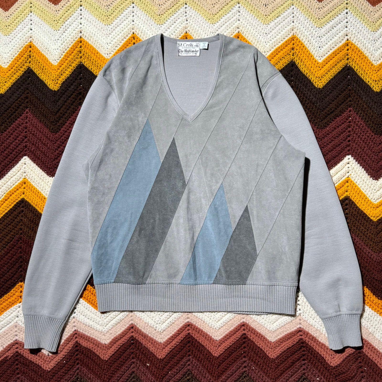 St. Croix St. Croix Highlander Grey Sweater Size US L / EU 52-54 / 3 - 1 Thumbnail