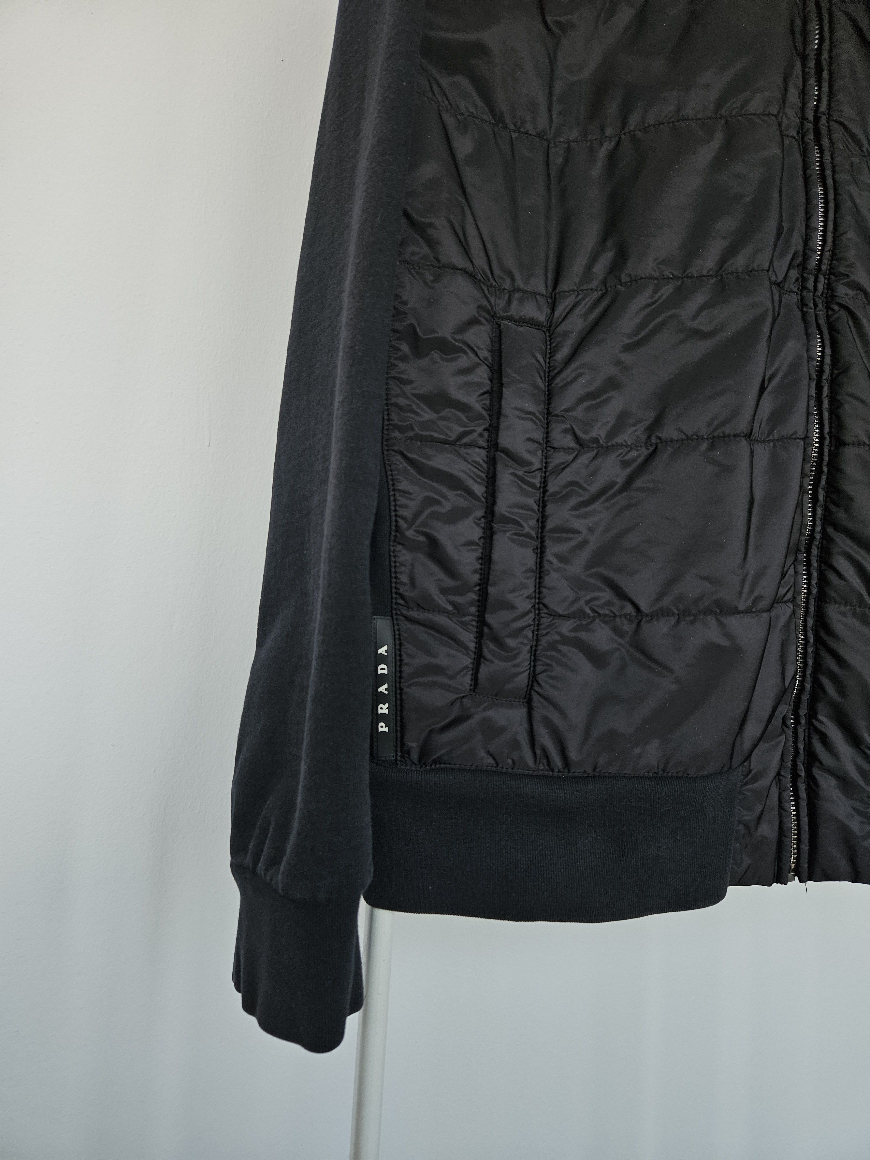 Prada AW2019 Prada sweatshirt with padded front Size US XXL / EU 58 / 5 - 4 Thumbnail