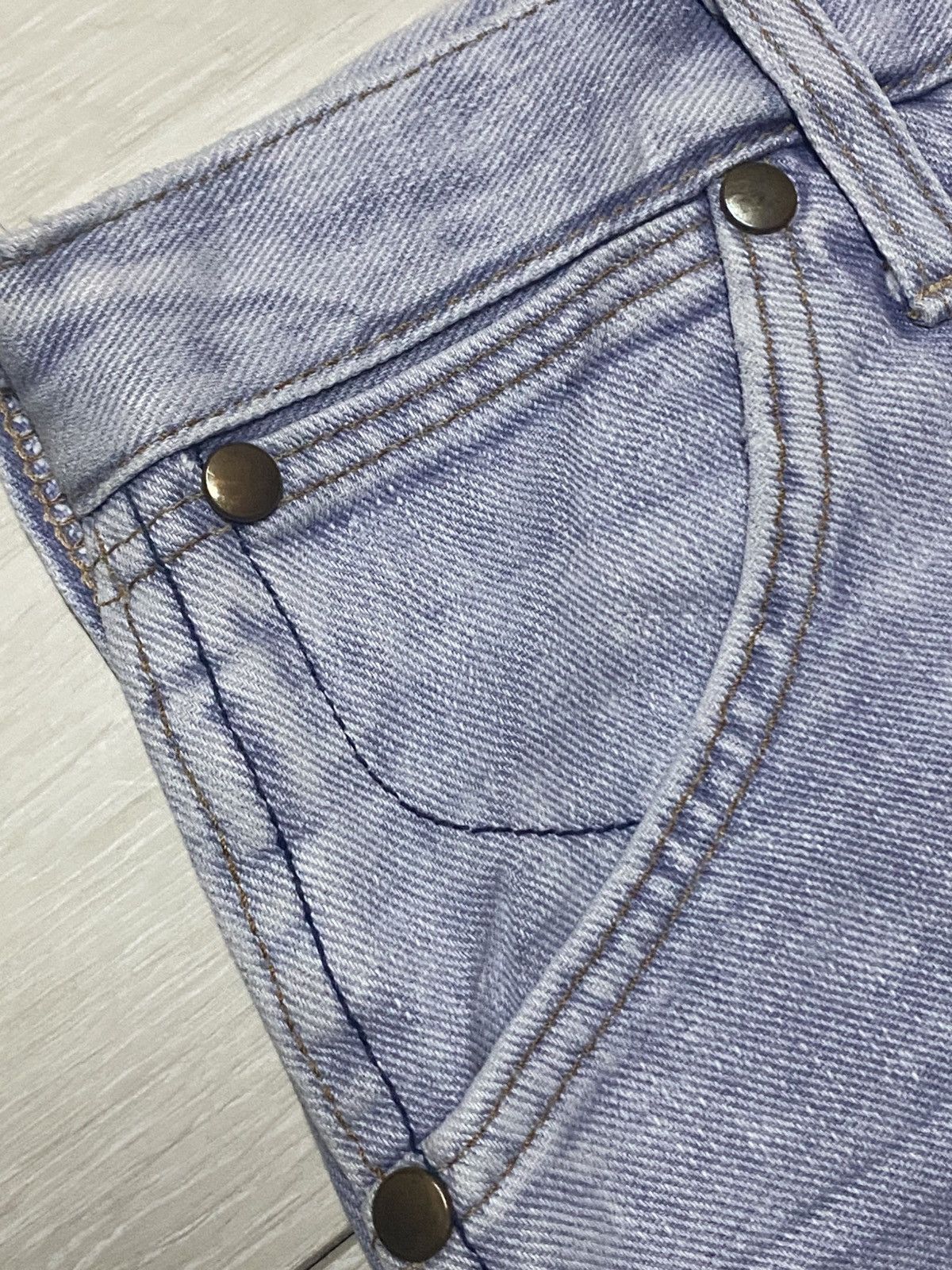 Gant × Wrangler True Vintage Wrangler Japan Light Wash Loose Jeans Size US 28 / EU 44 - 7 Thumbnail