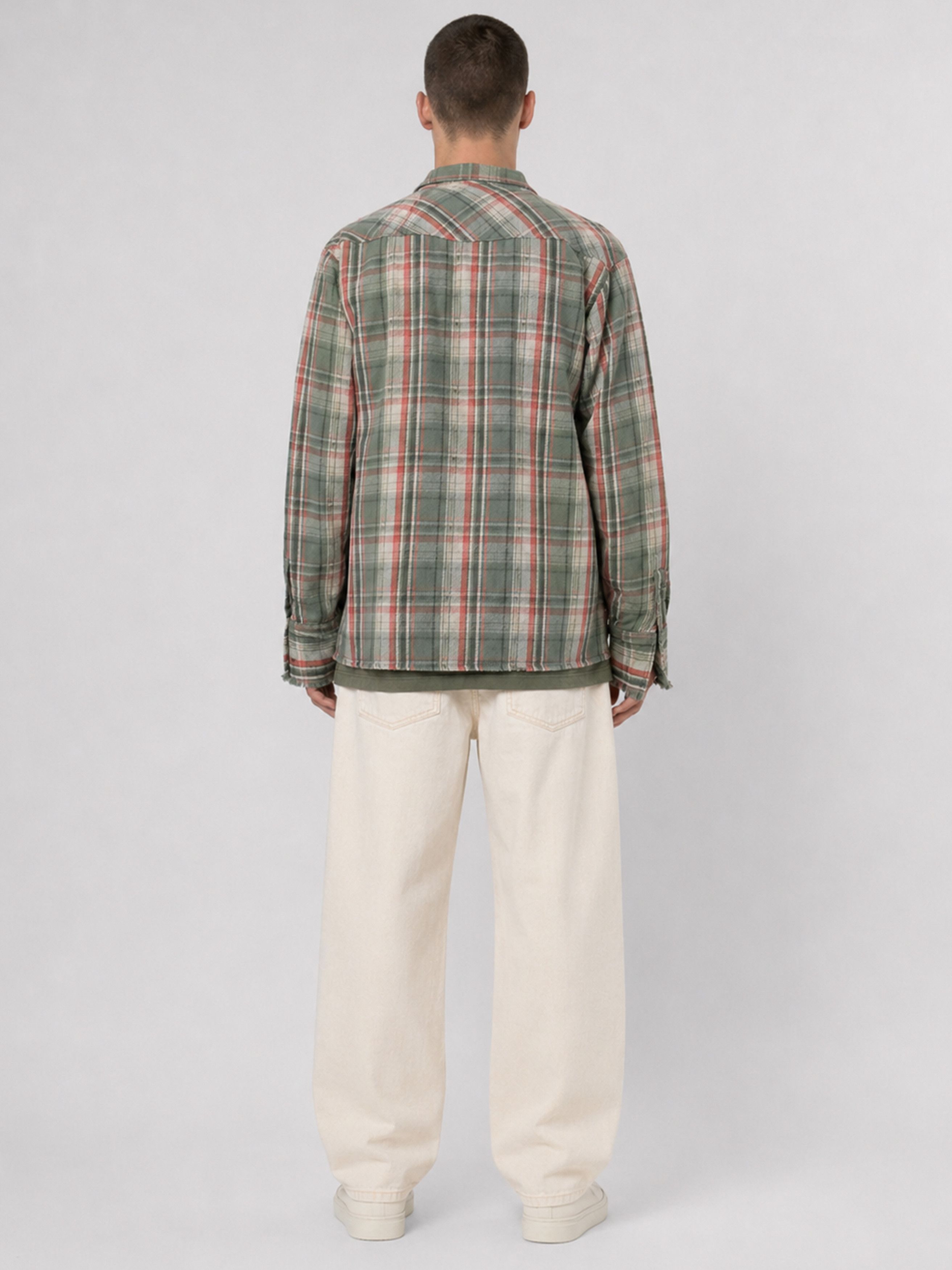 Greg Lauren Plaid Western Studio Overshirt Size US XL / EU 56 / 4 - 9 Thumbnail