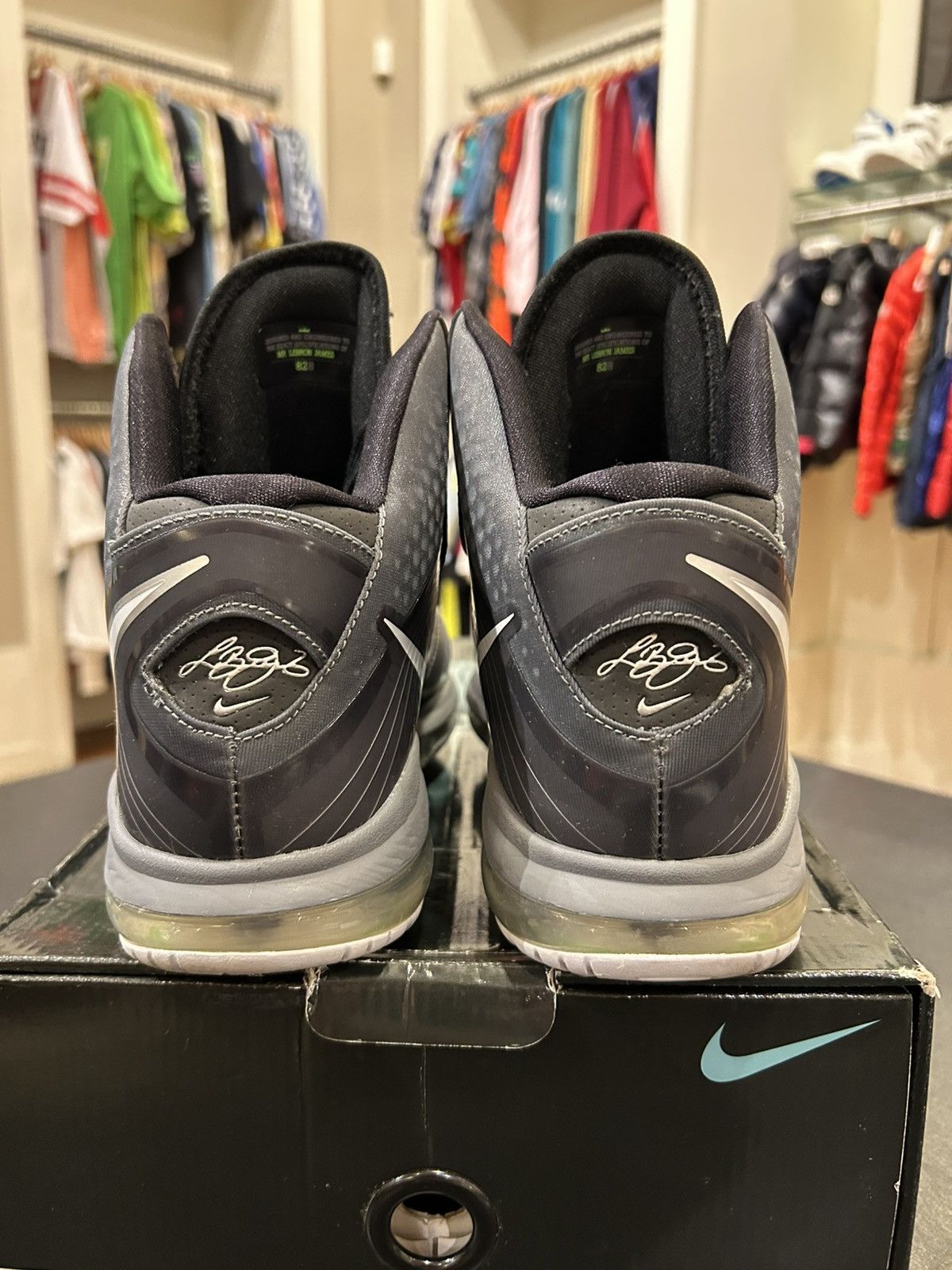 Nike Nike Lebron 8 ‘Cool Grey’ Size US 10.5 / EU 43-44 - 3 Thumbnail