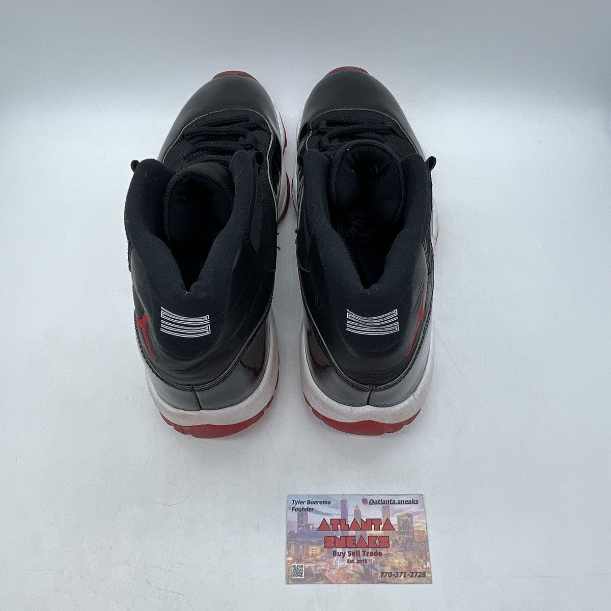 Jordan Brand Air Jordan 11 bred Size US 11.5 / EU 44-45 - 6 Thumbnail