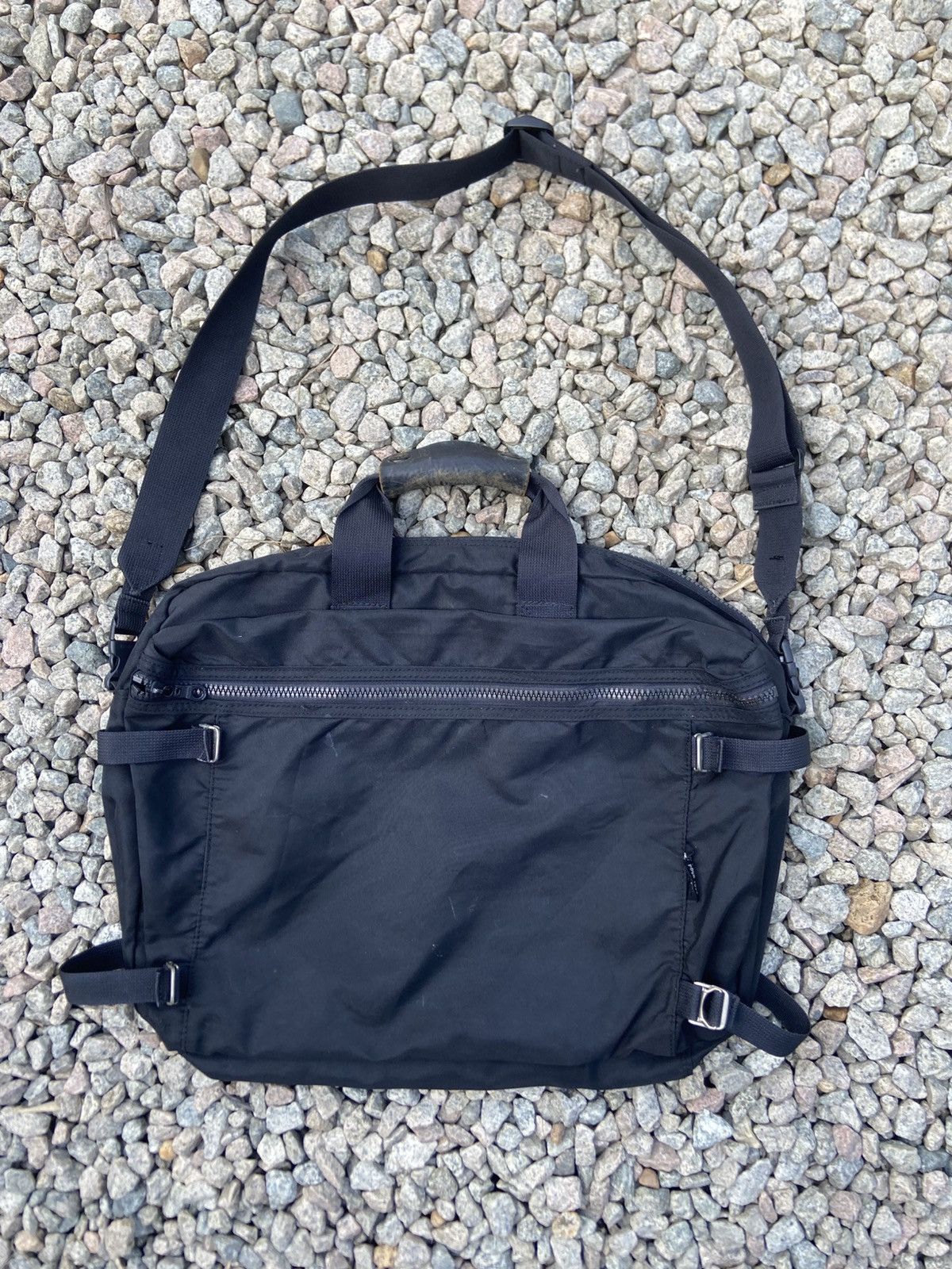 Yohji Yamamoto black nylon Y'SACCS Yohji Yamamoto messenger/sling bag Size ONE SIZE - 1 Thumbnail