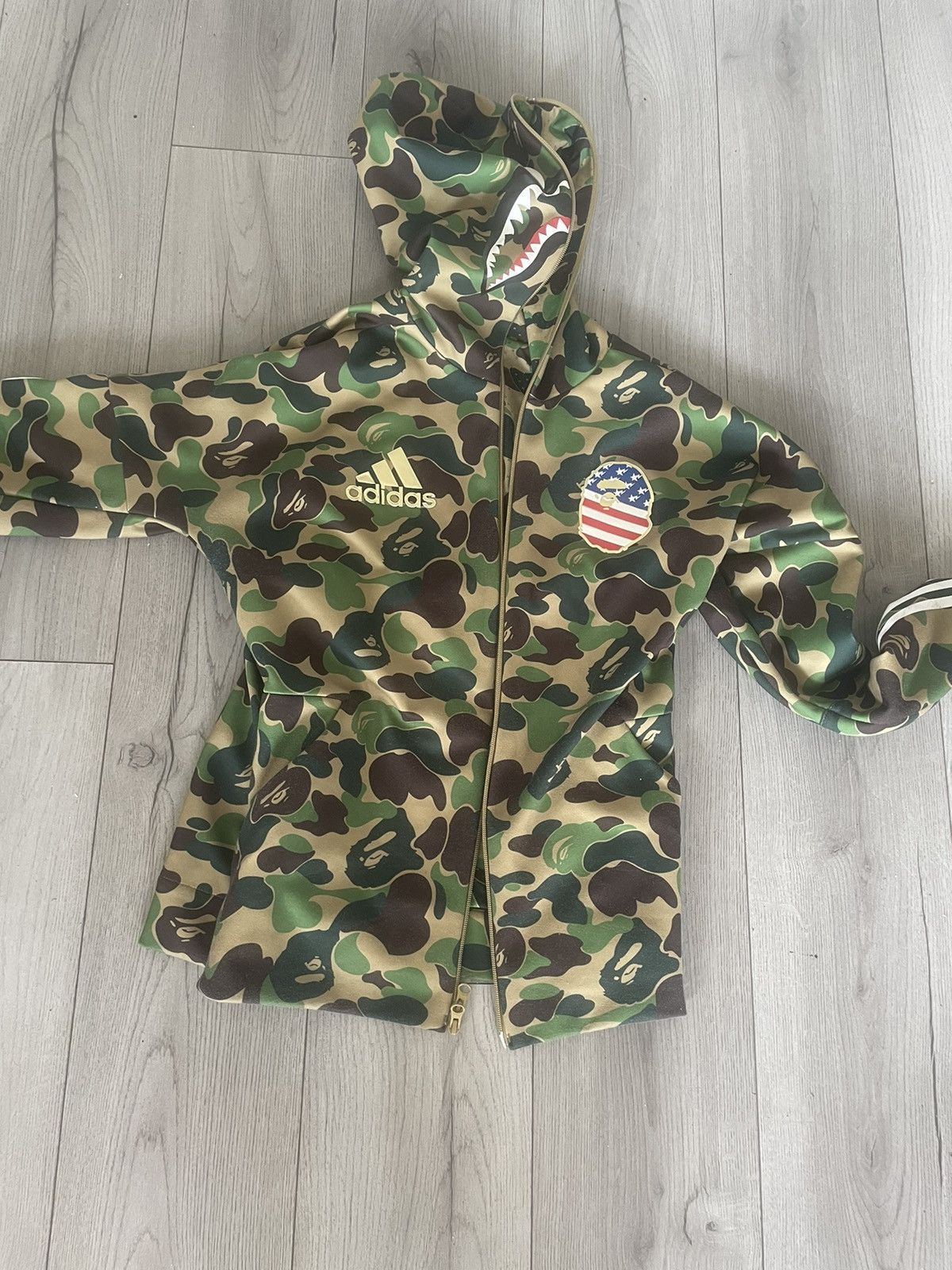 Bape x adidas sb shark best sale