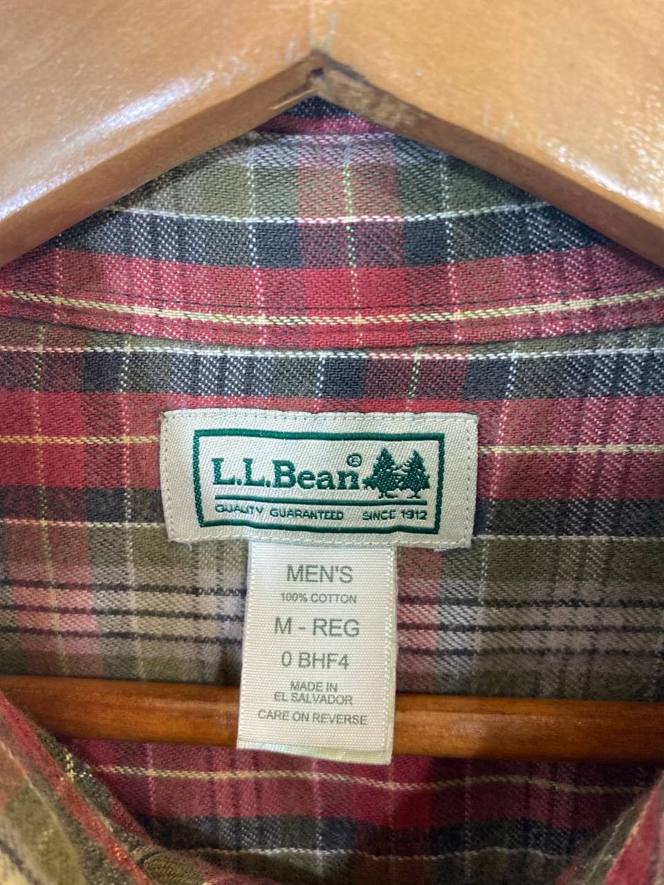 Flannel ll bean flannel shirt nice design Size US M / EU 48-50 / 2 - 5 Thumbnail