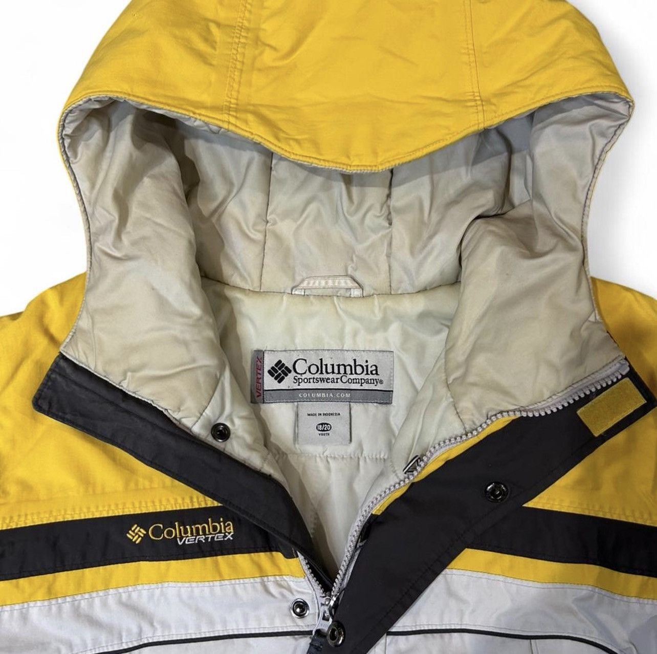 Columbia Vintage Columbia Vertex Puffer Ski Jacket Yellow Size US M / EU 48-50 / 2 - 2 Thumbnail