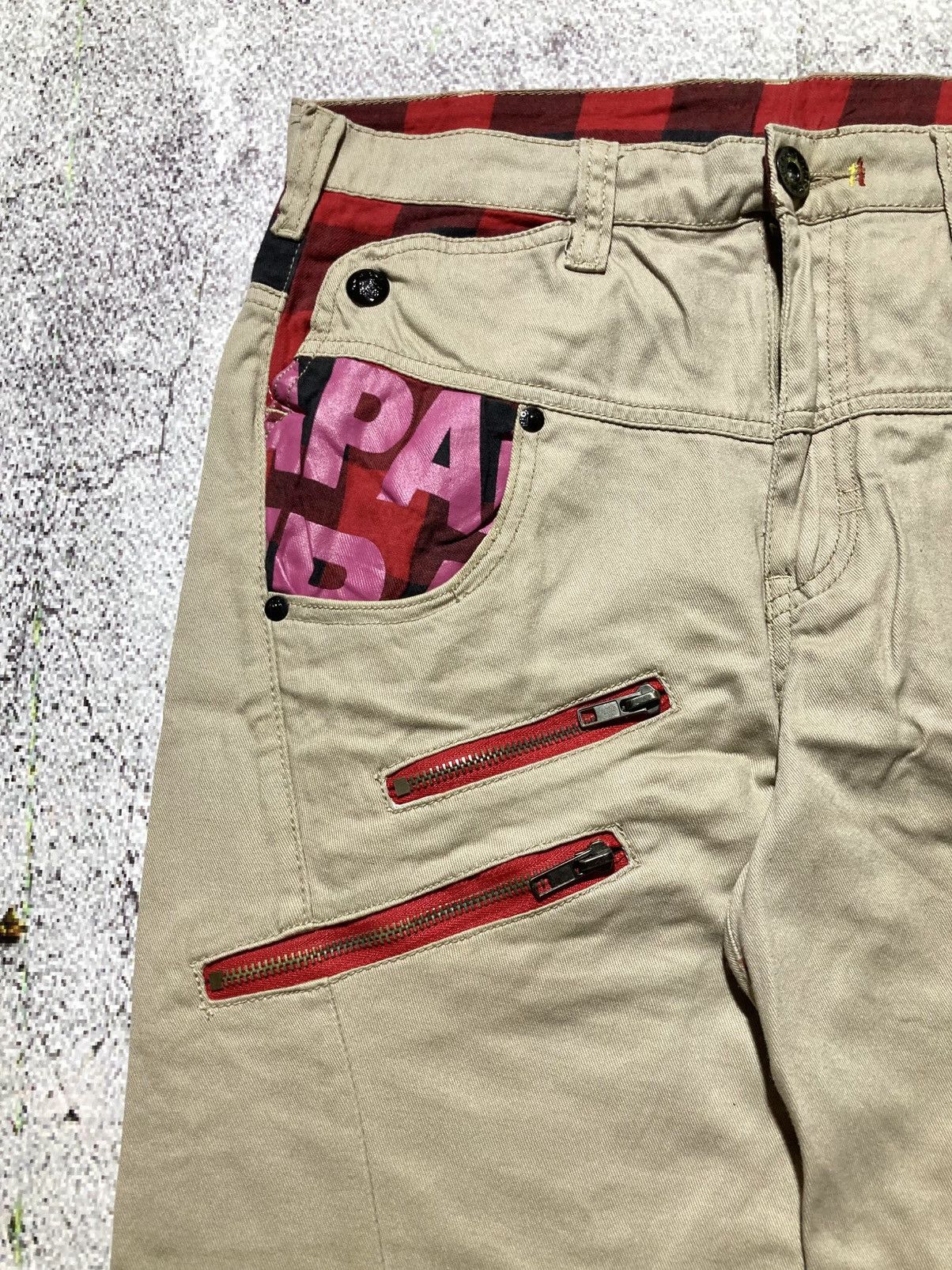 Japanese Brand 2000s Japanese Brand Biker Shortpants Punk Lgb Style Size US 29 - 8 Thumbnail