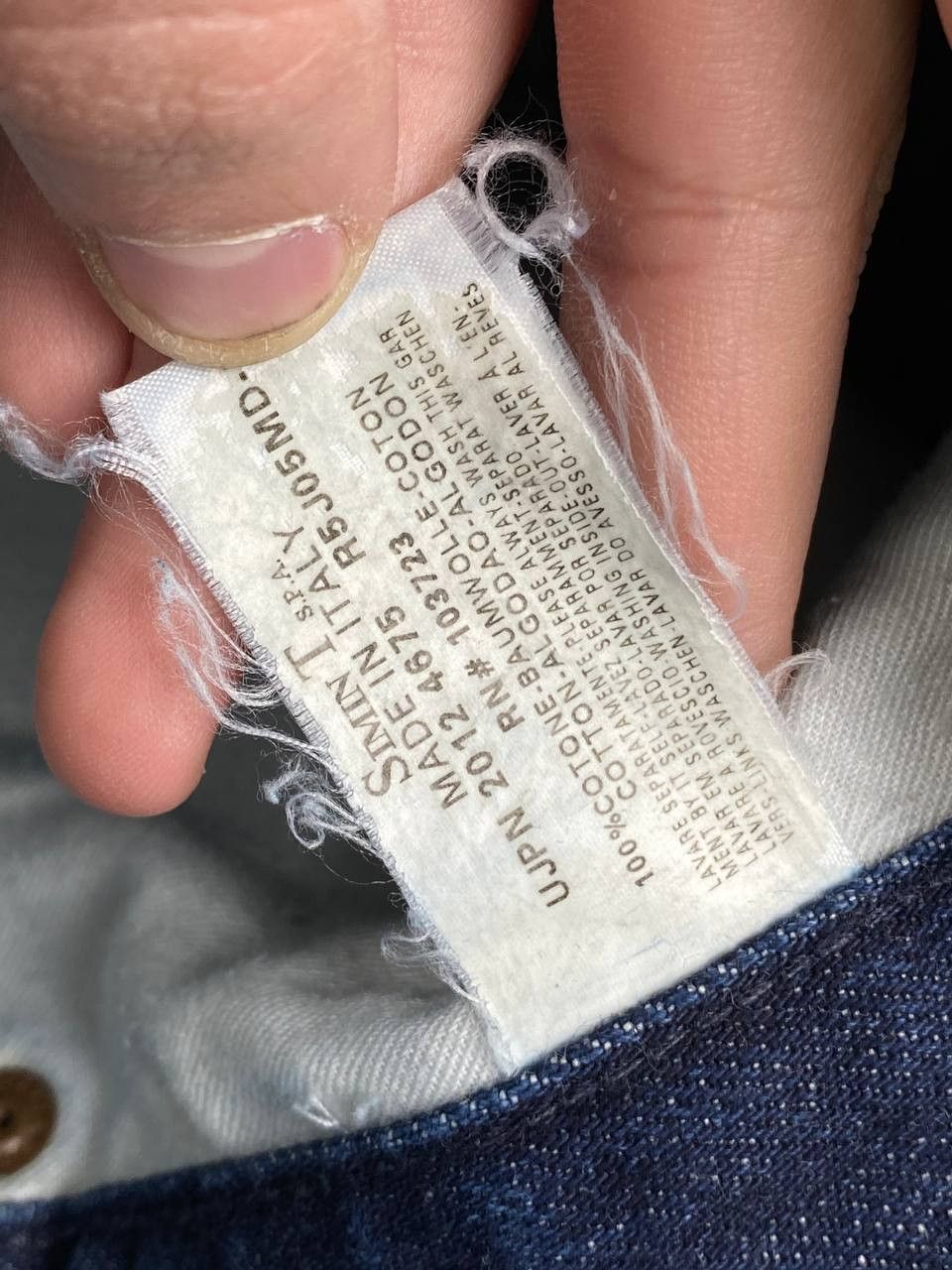 Armani Vintage Armani Jeans Denim Jeans Big Logo Size US 32 / EU 48 - 11 Thumbnail