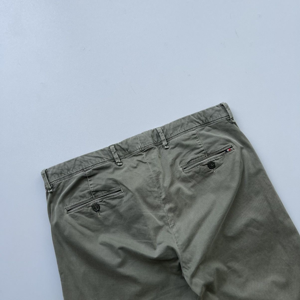 Moncler Moncler Garment Classic Slim Fit Chino Stretch Pants Olive Size US 36 / EU 52 - 8 Thumbnail