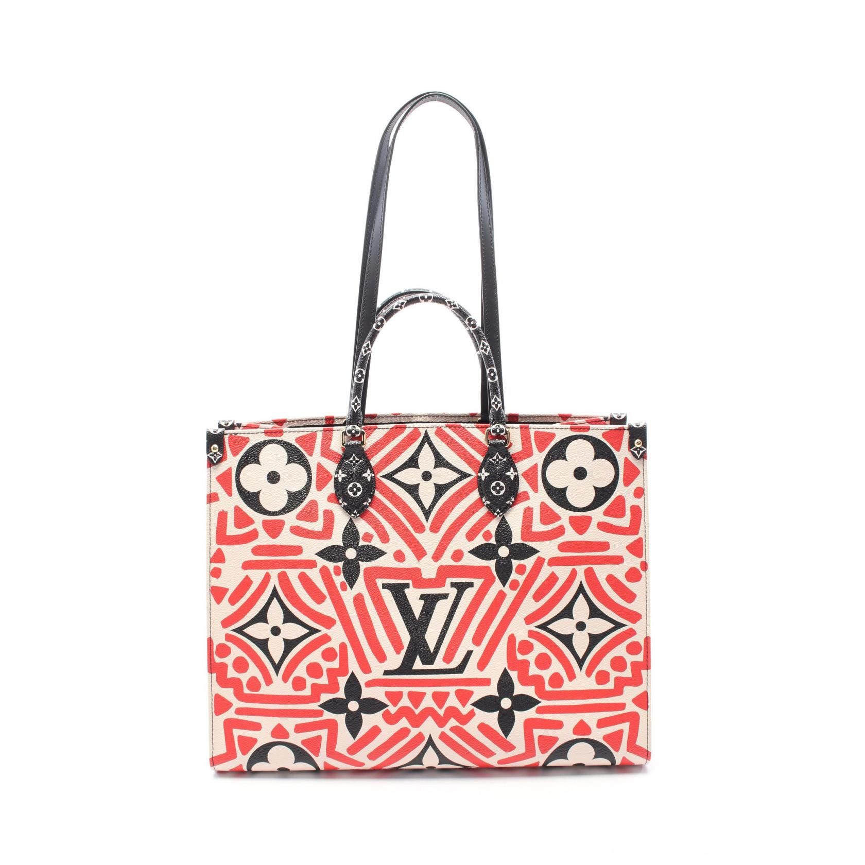 Louis Vuitton Louis Vuitton Onthego Gm Monogram 2Way Bag Canvas Shoulder Bag M45358 in White, Women's