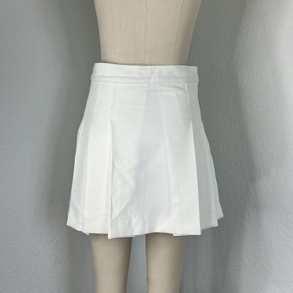 Valentino Valentino Enamel Tiger Head Pleated Mini Skirt Size 26" / US 2 / IT 38 - 4 Thumbnail
