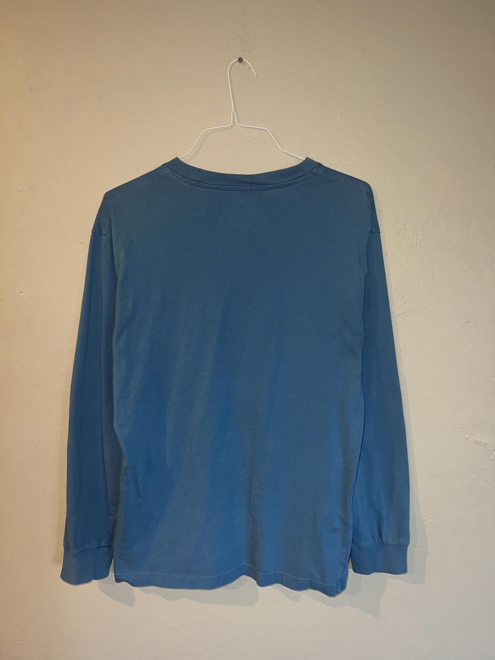 Palace Palace Blue Greek Lettering Longsleeve L Size US L / EU 52-54 / 3 - 3 Thumbnail