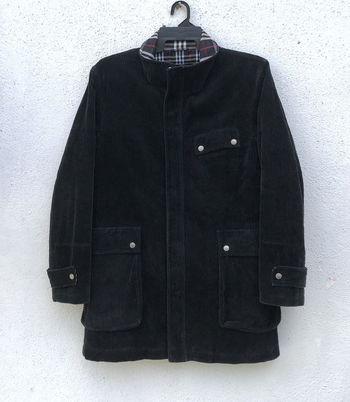 Burberry Burberry Black Label Corduroy Lined Quilted Coats, Jacket Size US L / EU 52-54 / 3 - 3 Thumbnail