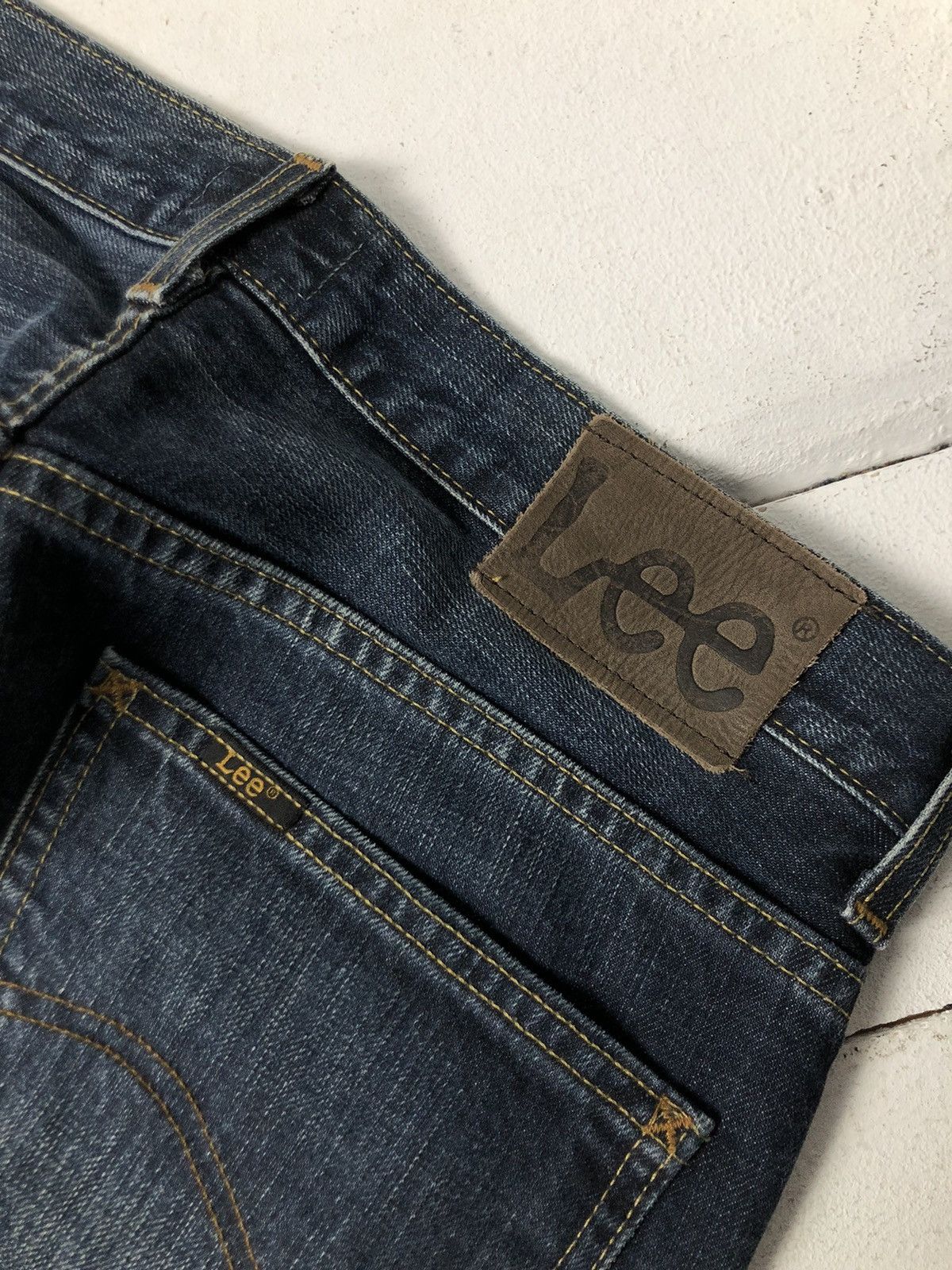 Lee Very Archive Clothing Baggy LEE Bootcut Opium Denim Jeans Size US 31 - 5 Thumbnail