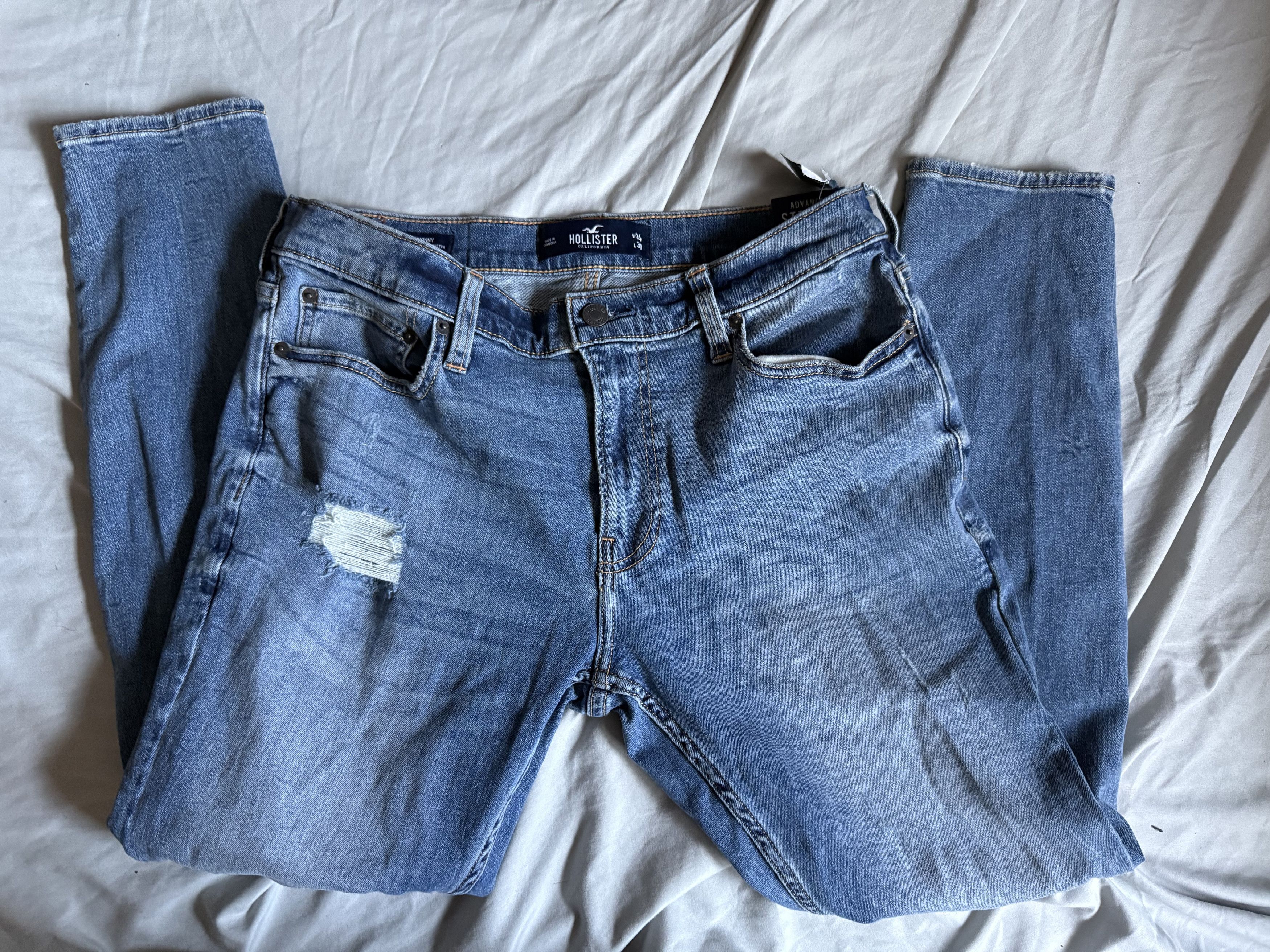 Hollister Hollister Super Skinny Jeans Advanced Stretch 34x30 $59.50 Size US 34 / EU 50 - 4 Thumbnail