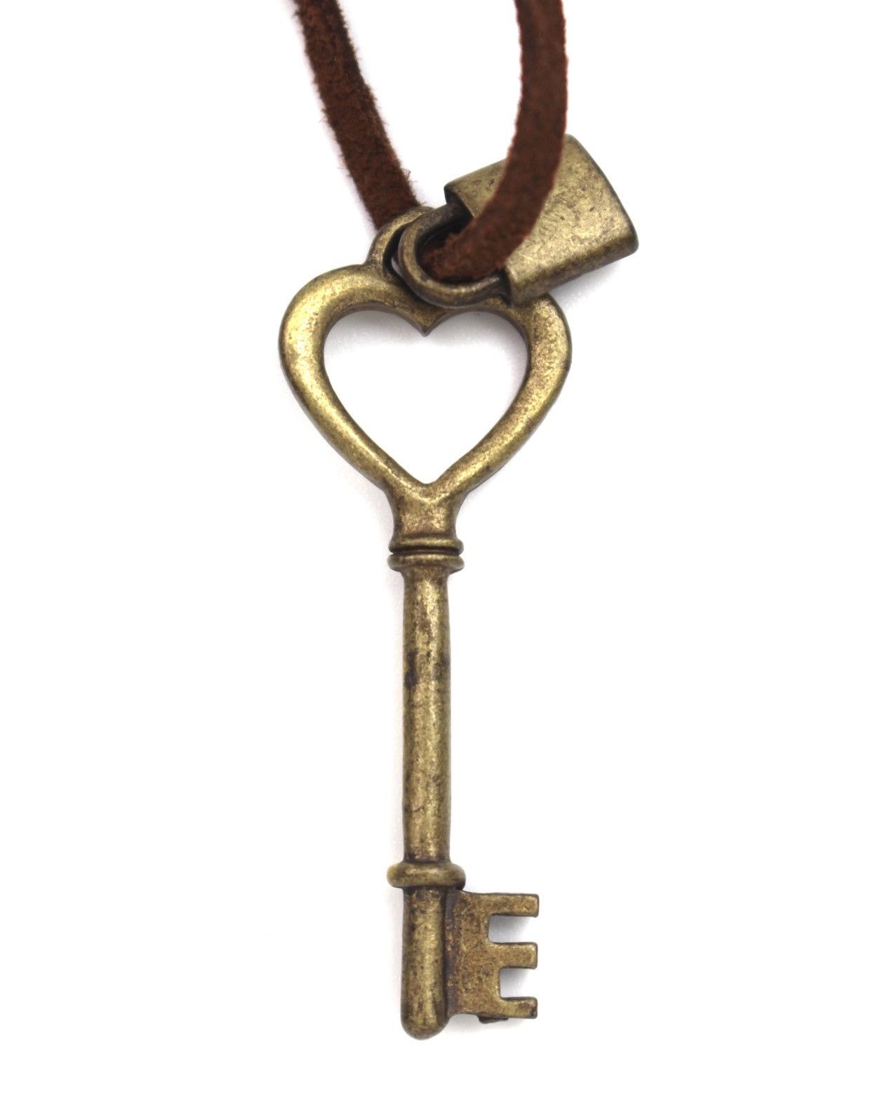 Hysteric Glamour 2000S JAPANESE MADE OLD SOUL BRASS HEART KEY NECKLACE Size ONE SIZE - 1 Thumbnail