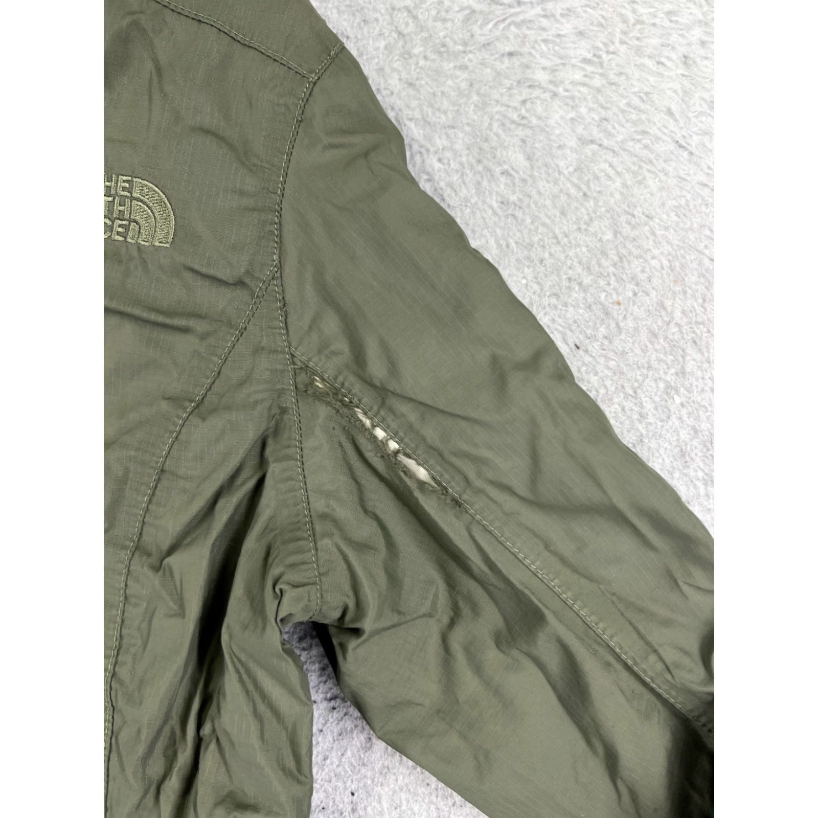 The North Face The North Face Jacket Womens Small Green Resolve Parka II Hoodie Nylon READ Size S / US 4 / IT 40 - 3 Thumbnail
