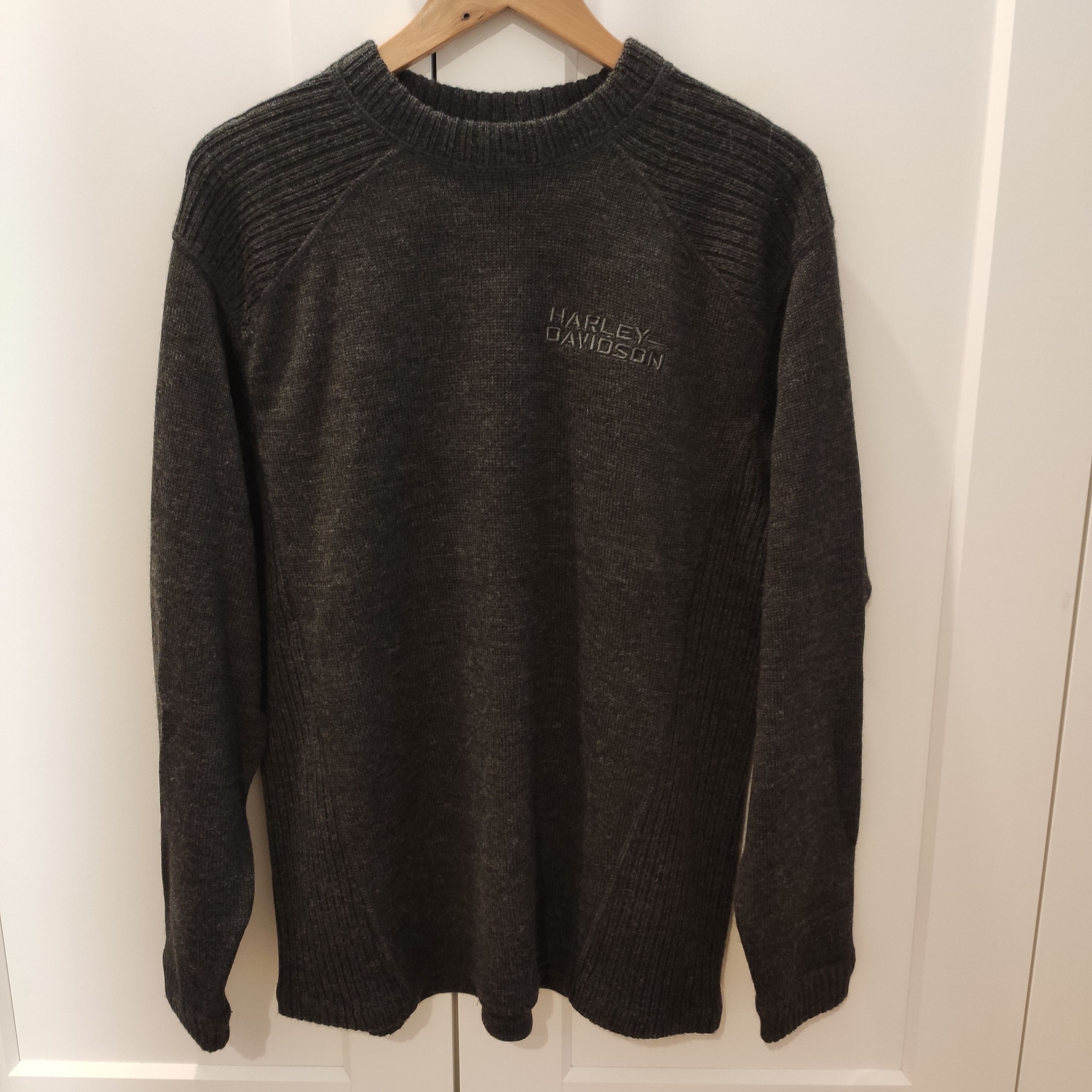 Image of Harley Davidson Sweater in Black, Men's (Size Small)