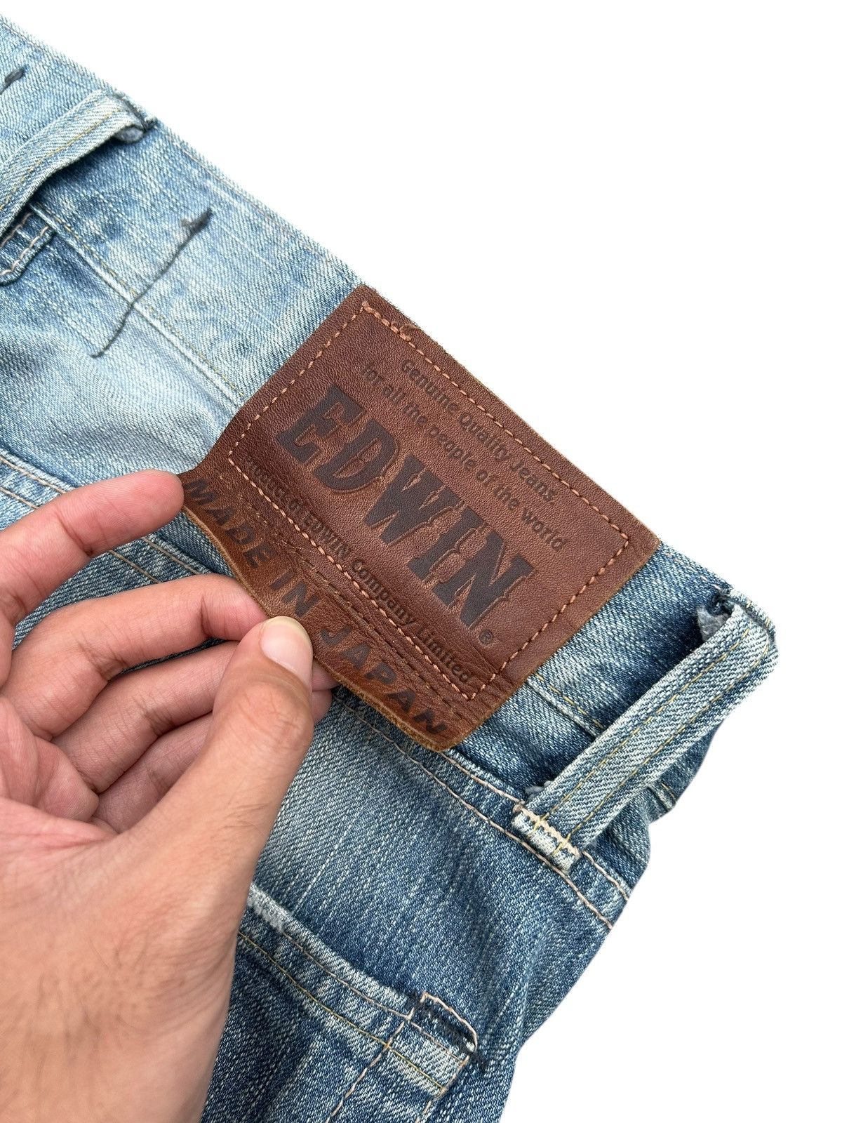 Kapital Vintage Edwin Selvedge Made in Japan Denim Jeans Size US 36 / EU 52 - 6 Thumbnail