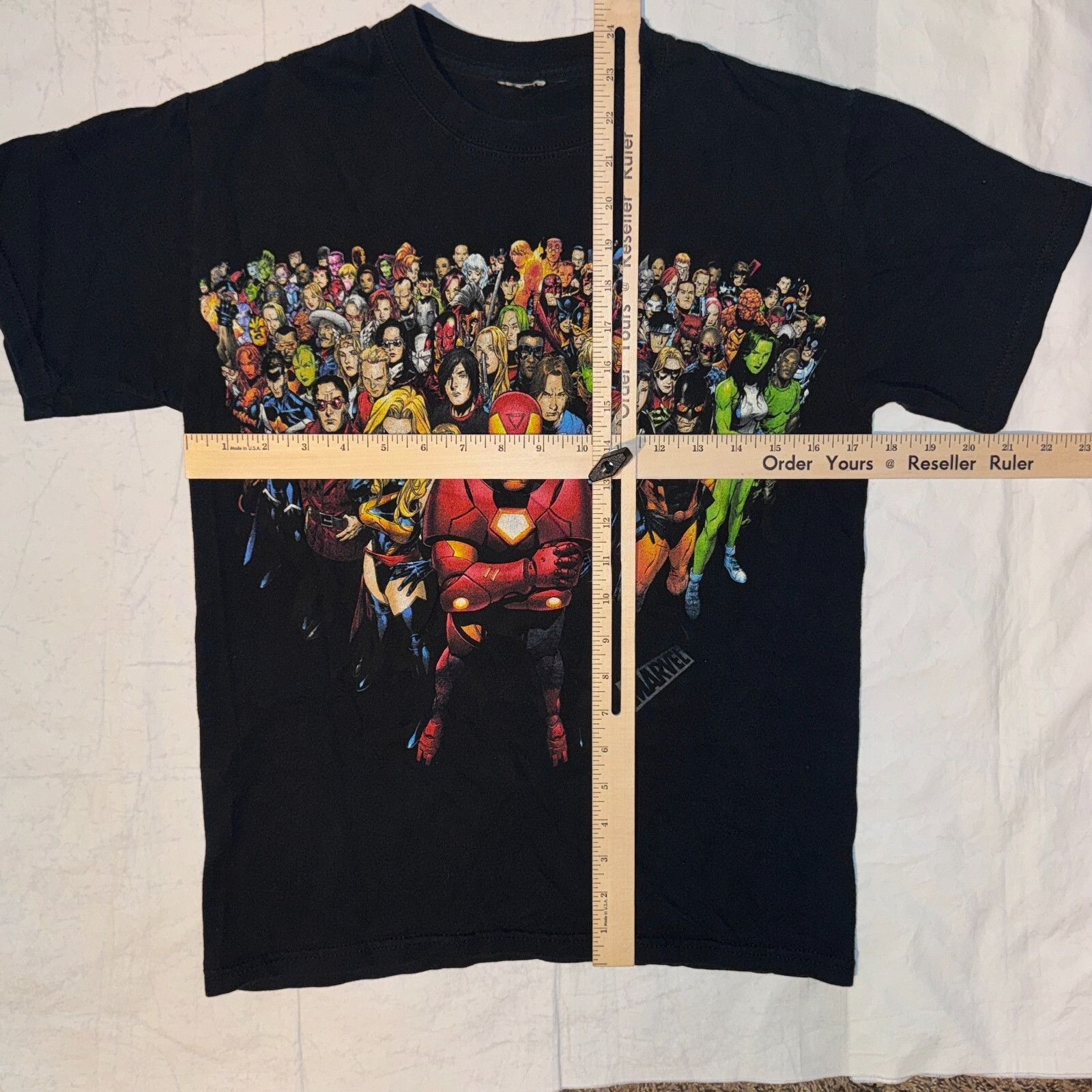 Mad Engine Vintage Marvel Avengers Mad Engine AOP Iron Man Tshirt Small Size US S / EU 44-46 / 1 - 3 Thumbnail