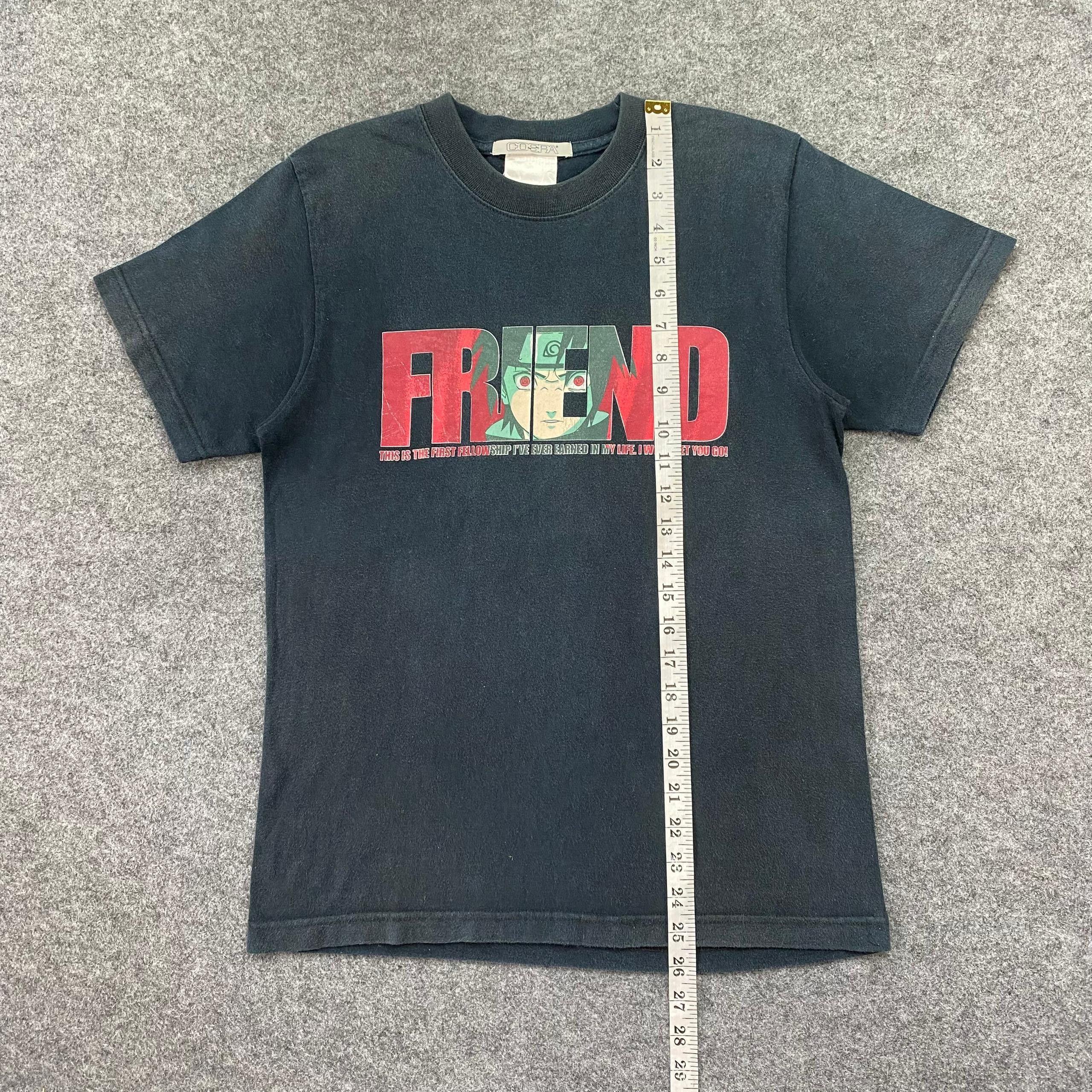 Anime Vintage Naruto Friend Anime Tshirt Size US M / EU 48-50 / 2 - 4 Thumbnail