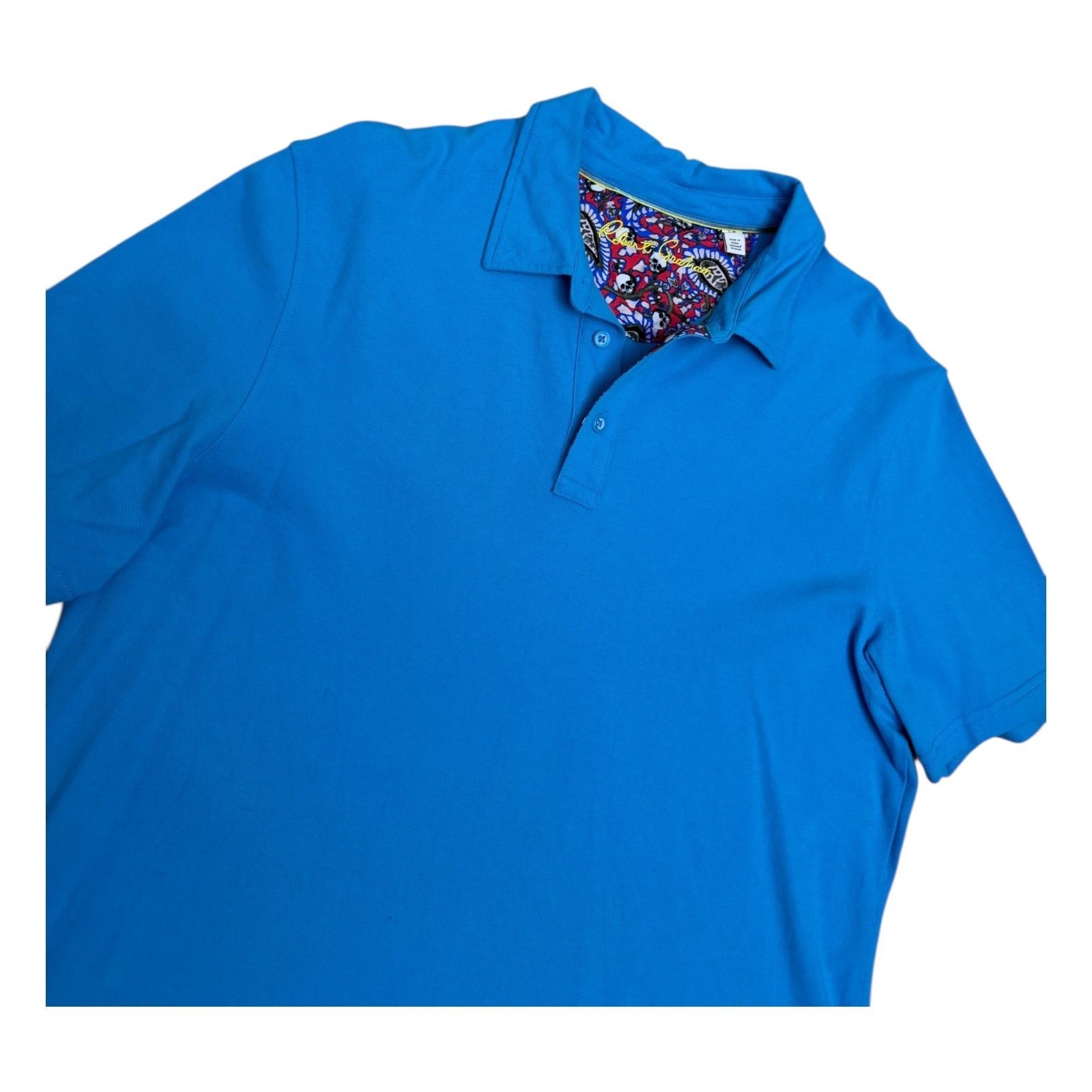 Robert Graham ROBERT GRAHAM Luxury Casual Golf Polo Tee Shirt Large Size US L / EU 52-54 / 3 - 4 Thumbnail