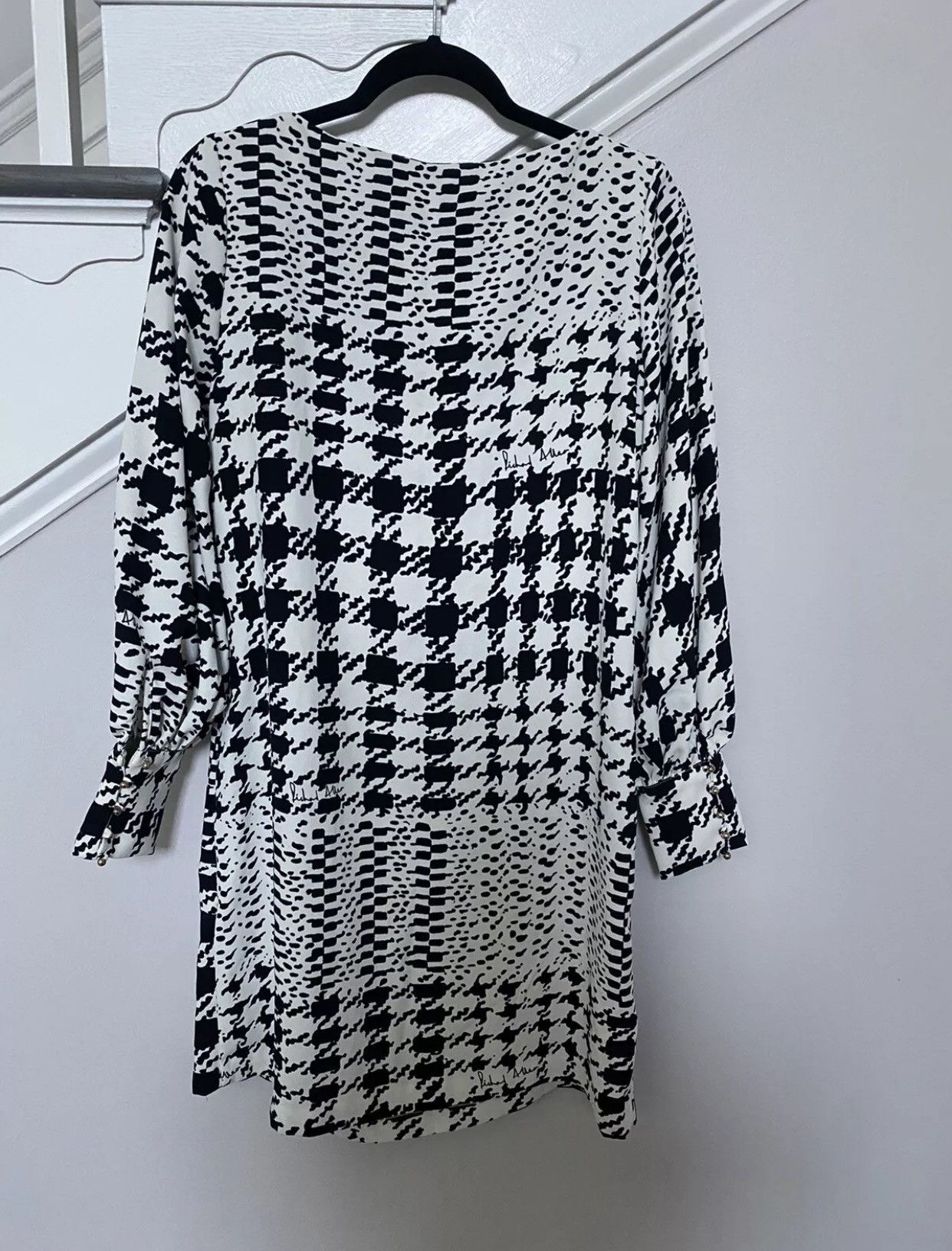 H&M H&M Midi Dress Womens 10 Floral Long Sleeve Bodycon Dress Size M / US 6-8 / IT 42-44 - 4 Thumbnail