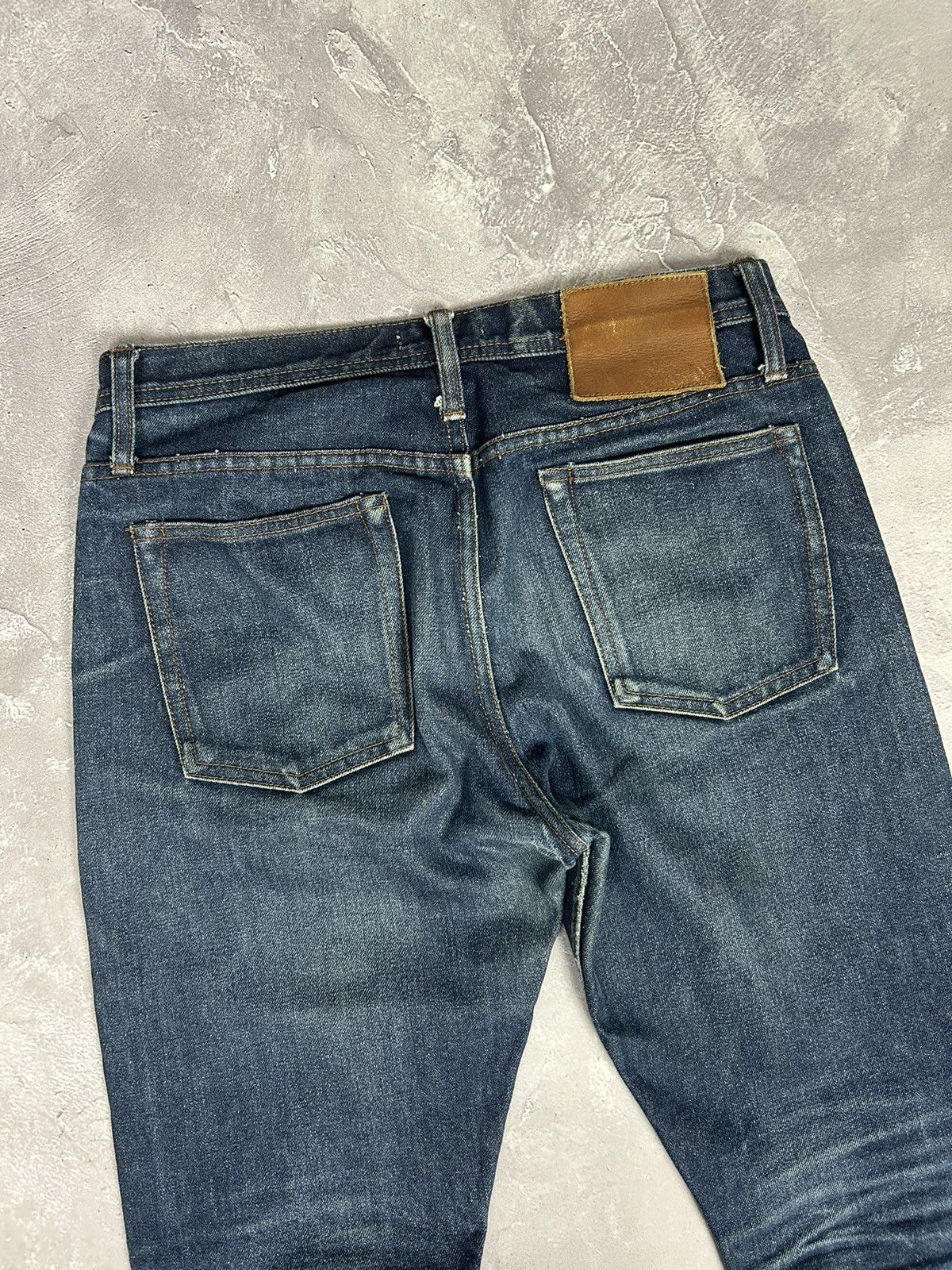 The Unbranded Brand × Vintage The Unbranded Brand UB201 14.5oz Selvedge Faded Jeans Size US 30 / EU 46 - 13 Thumbnail