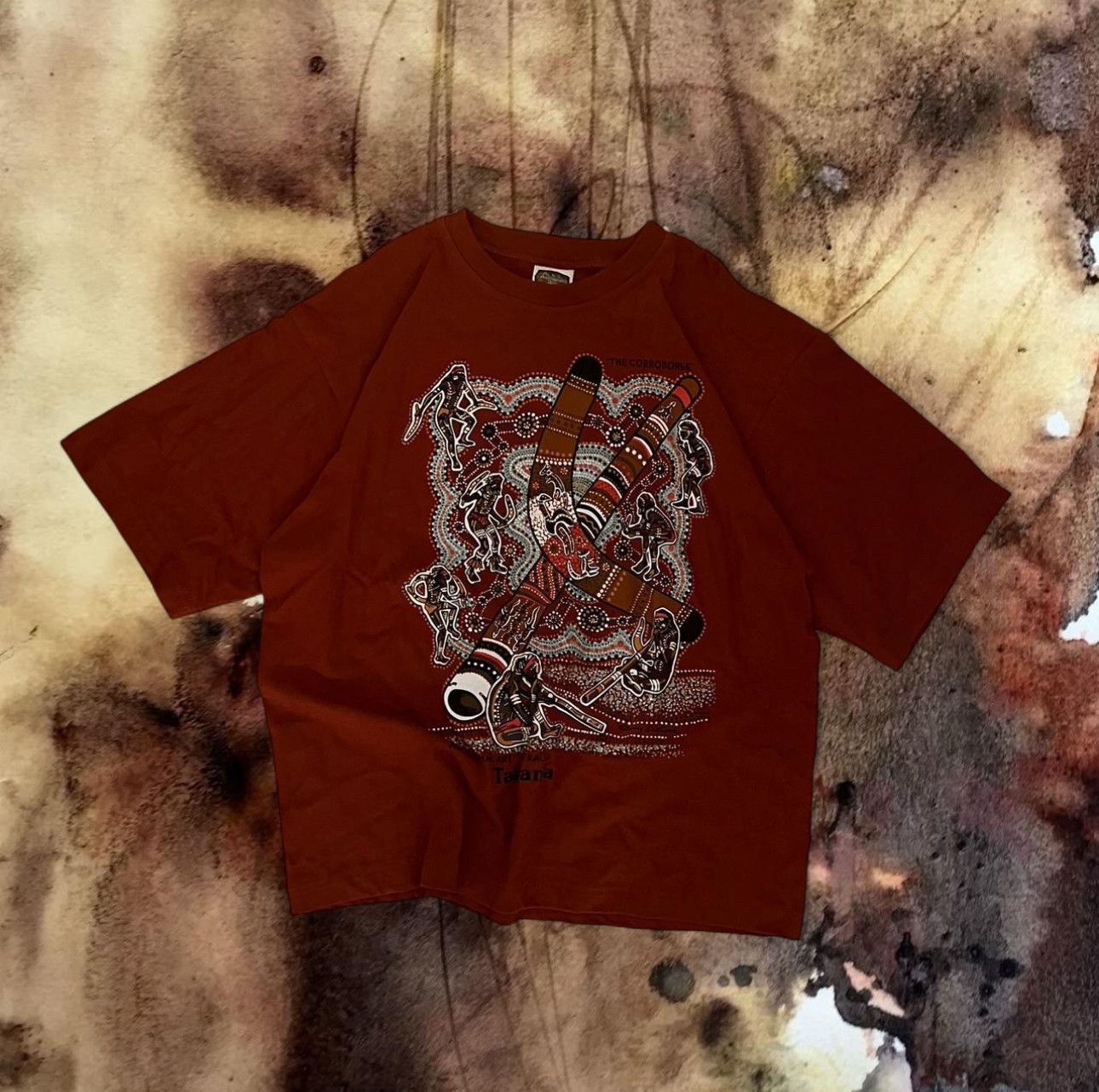 Other Vintage Aboriginal Art Graphic tee Size US XL / EU 56 / 4 - 1 Thumbnail