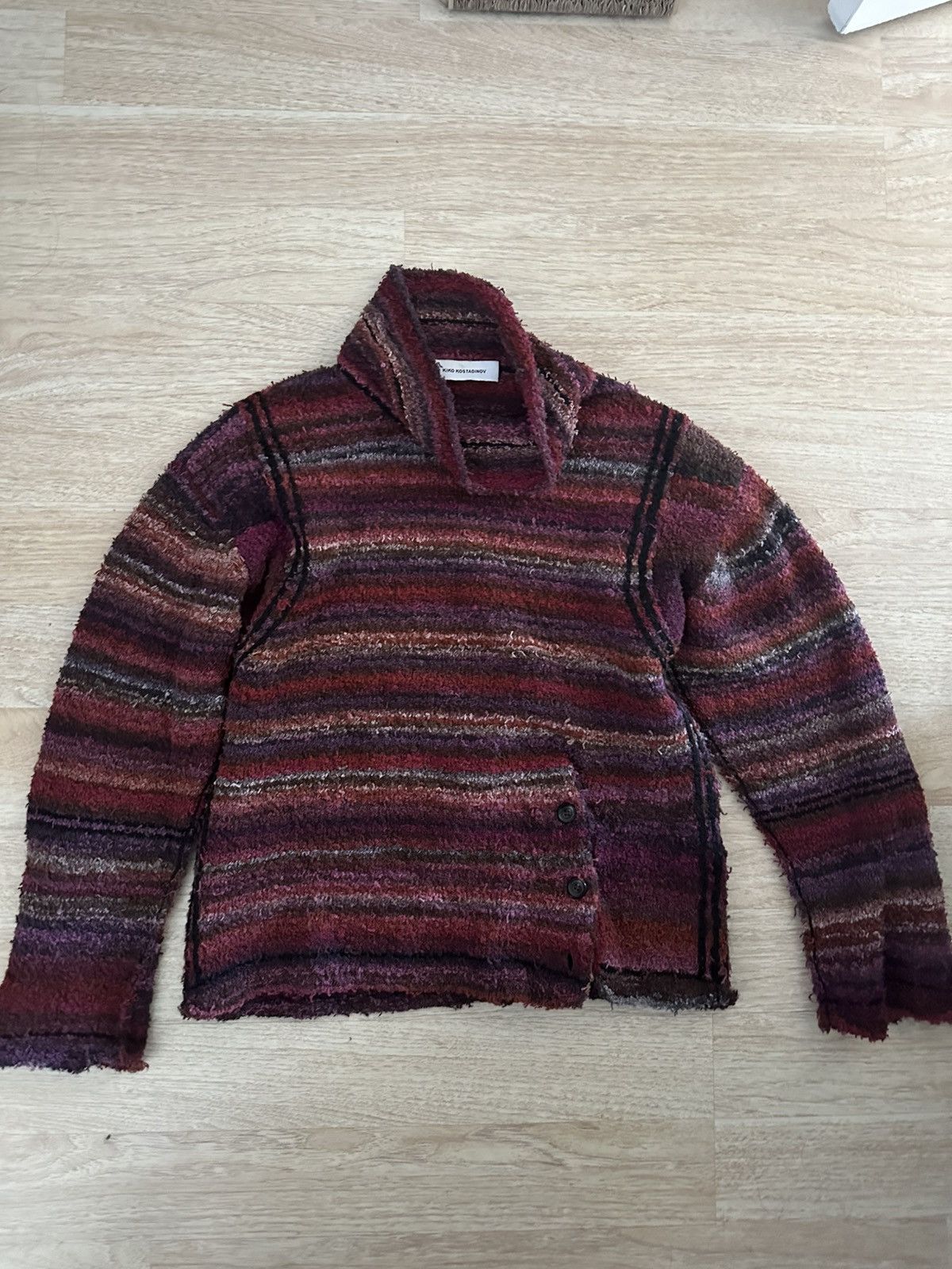 Kiko Kostadinov kiko kostadinov24AW Scarpitta Striped Knit Sweater
