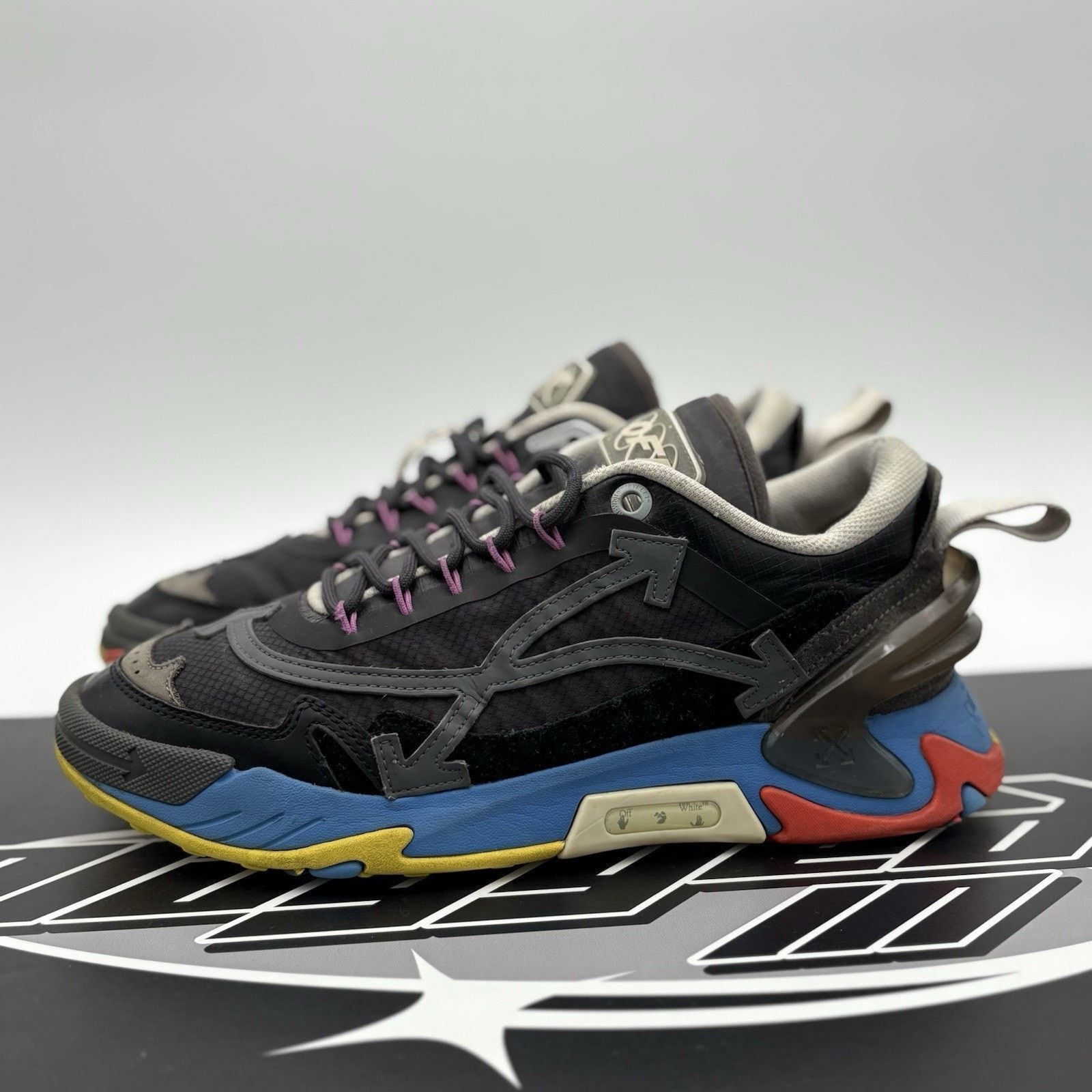 Size 44 (11 US) Off-White ODSY- 2000 ' Black Multi '