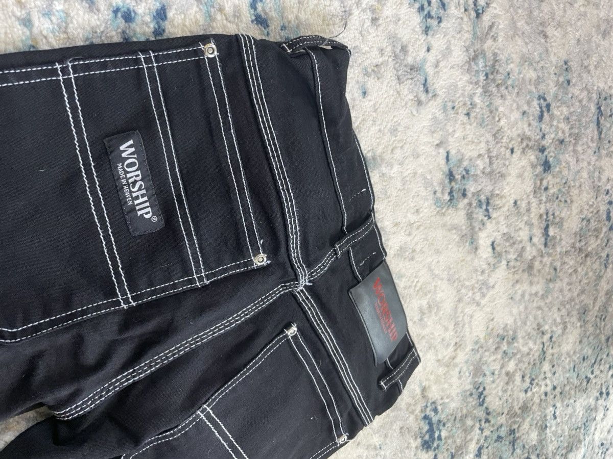 Other Black Worship Flare Jeans Size US 30 / EU 46 - 4 Thumbnail