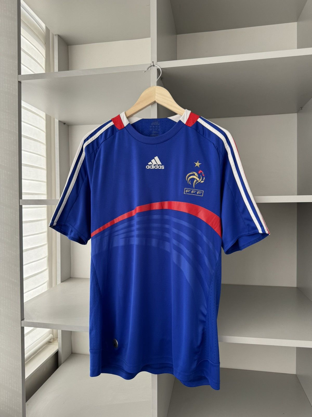 Adidas × Vintage Adidas France Vintage 2007 Home Jersey Size US M / EU 48-50 / 2 - 2 Thumbnail