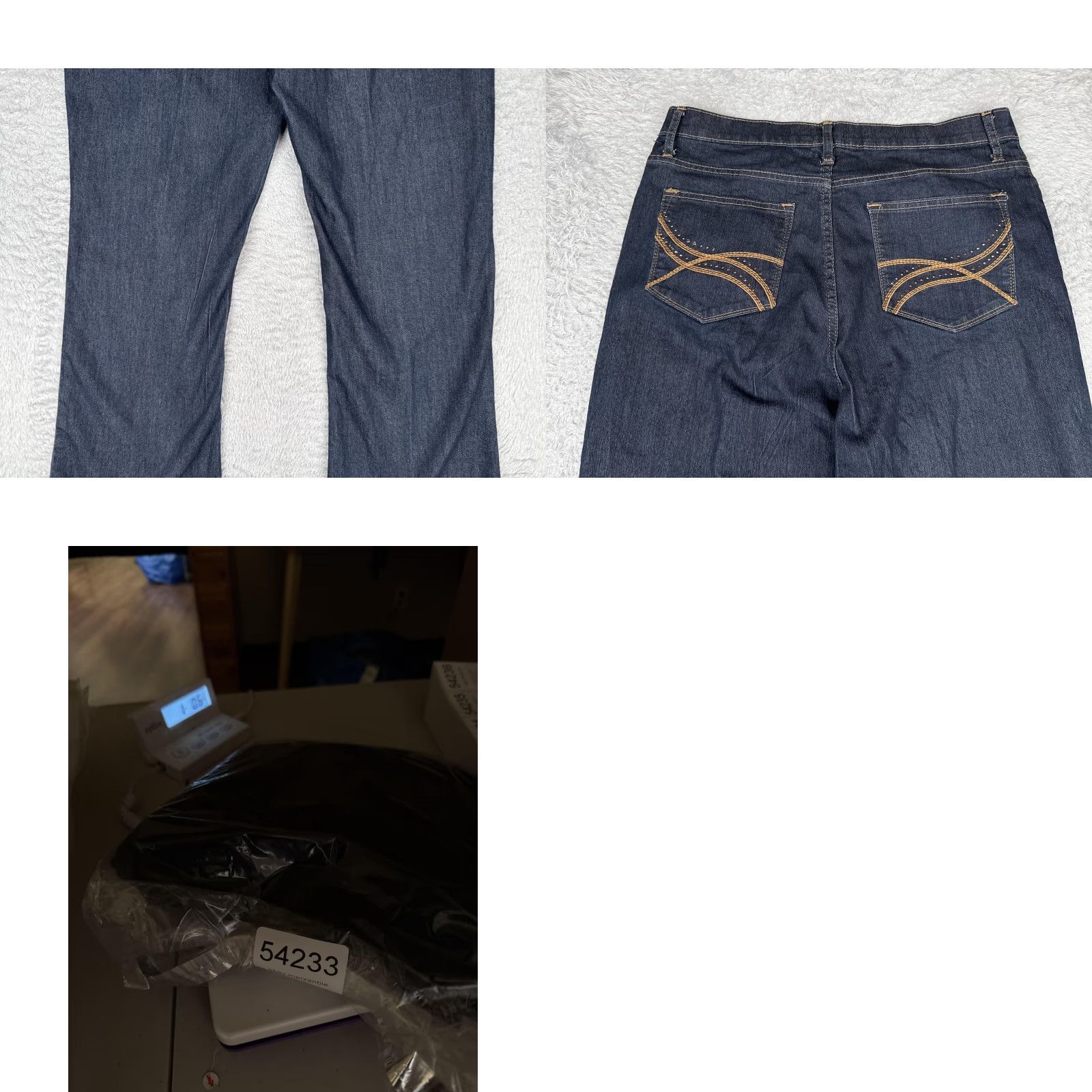Lee Lee Jeans Womens 30x29 Blue High Rise Bootcut Denim Dark Wash Cotton Size 30" / US 8 / IT 44 - 10 Thumbnail