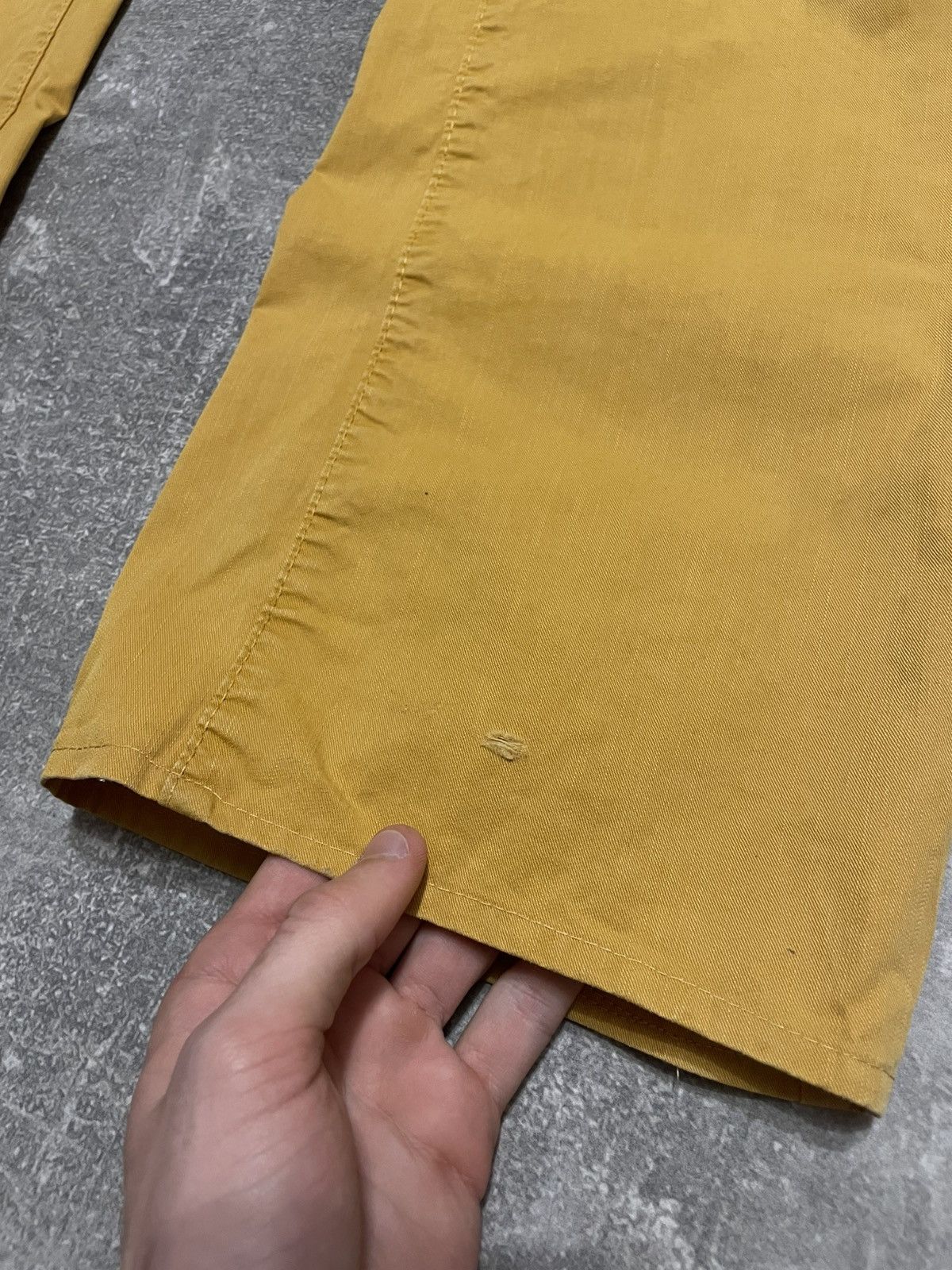 Hugo Boss Vintage Hugo Boss Yellow Pants Y2K Size 34/34 Size US 34 / EU 50 - 7 Thumbnail