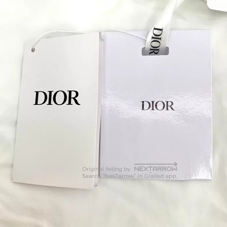 Dior Dior Size 37 White pattern printed cotton lapel single-brea Size US XXS / EU 40 - 8 Thumbnail