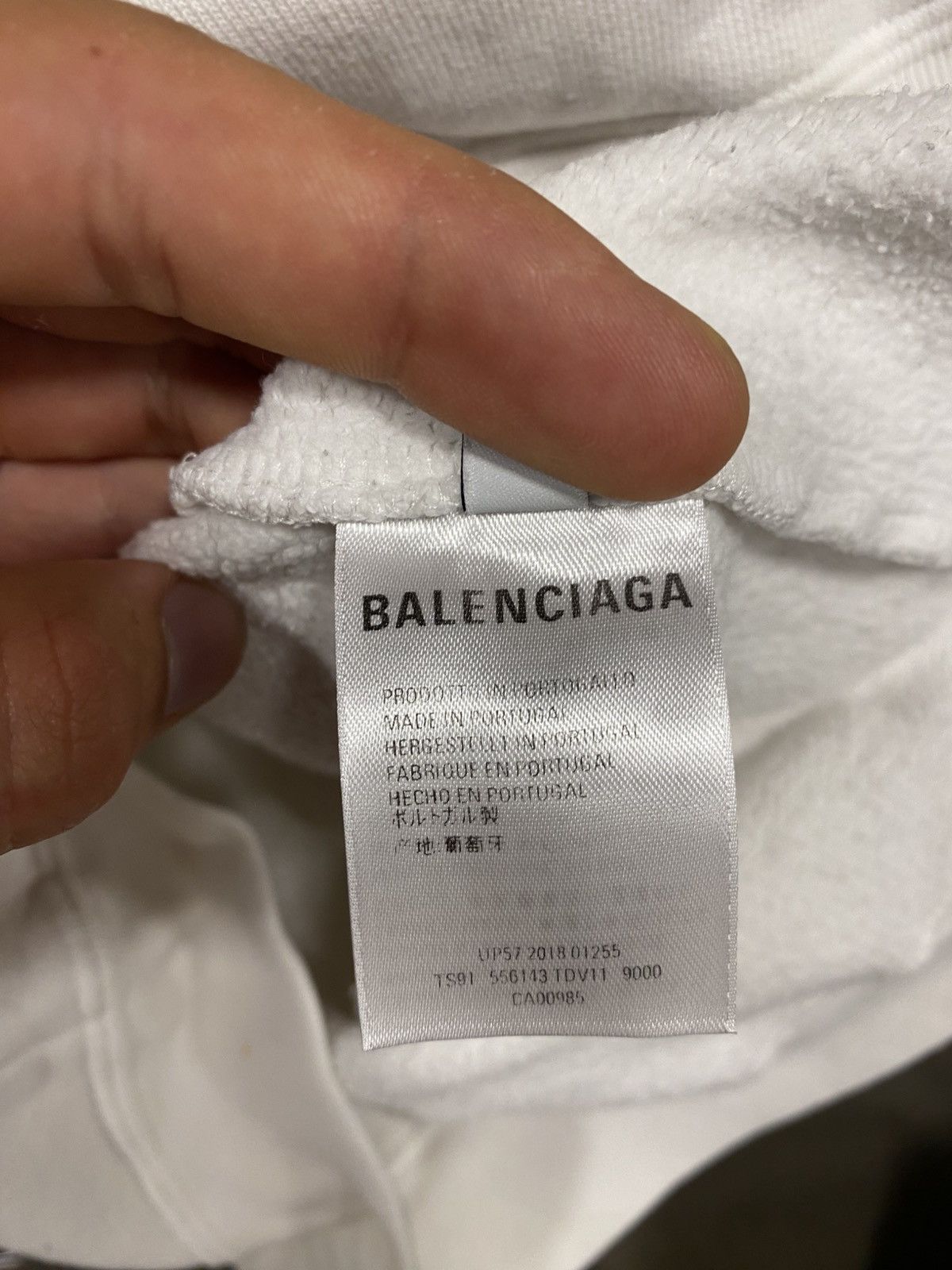 Balenciaga Balenciaga You Are The World Dense Hoodie Size US M / EU 48-50 / 2 - 9 Thumbnail
