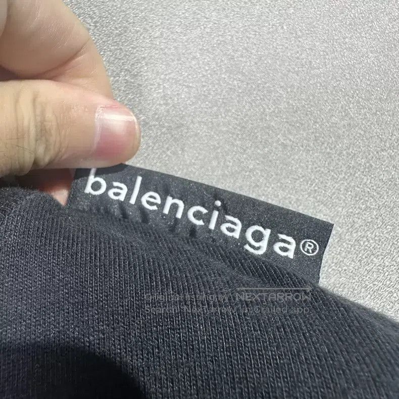 Balenciaga Balenciaga Shoulder Label Pure Black Long Sleeve Size US M / EU 48-50 / 2 - 3 Thumbnail