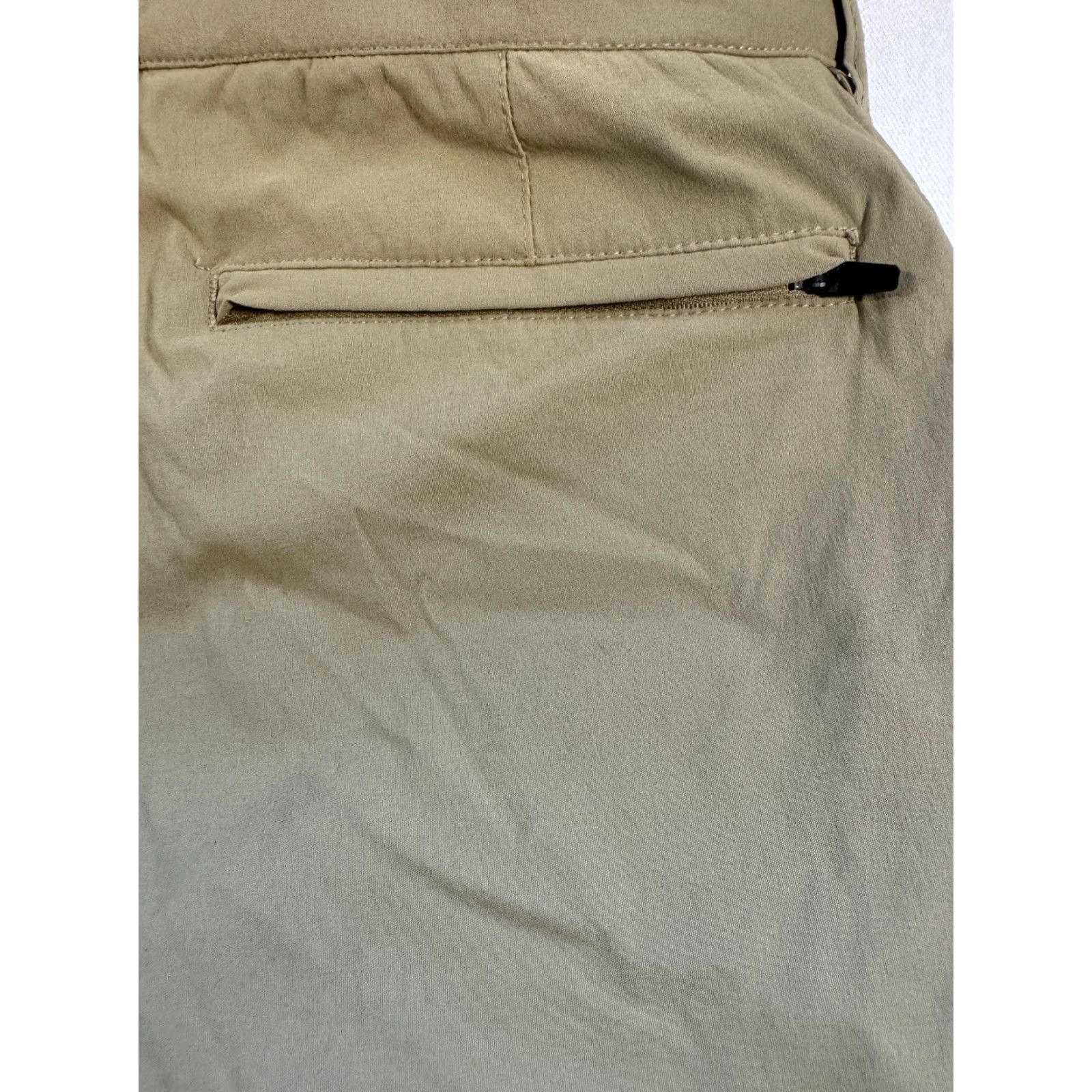 Vintage UB Tech Mens Nylon Golf Pants Size 32x30 Brown Pockets Cargo Zip 1896 Size US 32 / EU 48 - 4 Thumbnail