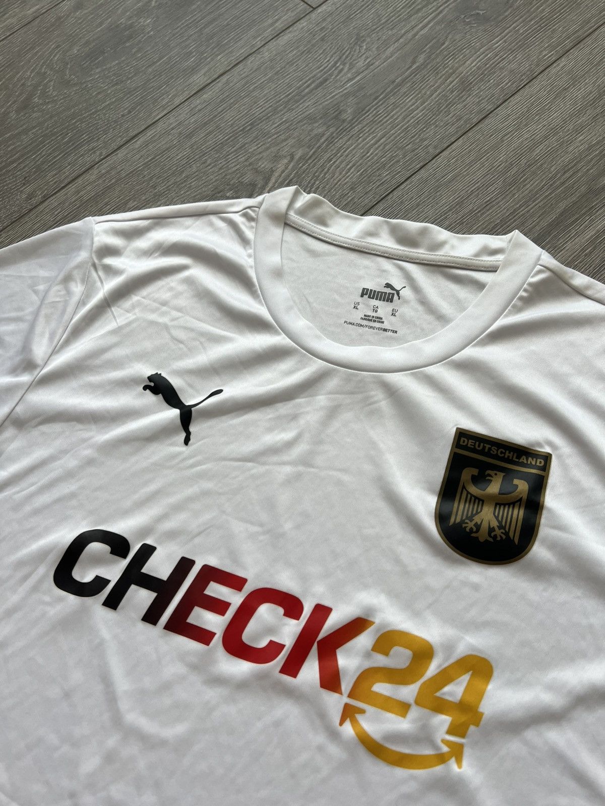 Puma GERMANY DEUTSCHLAND PUMA FOOTBALL SOCCER JERSEY Size US XL / EU 56 / 4 - 2 Thumbnail