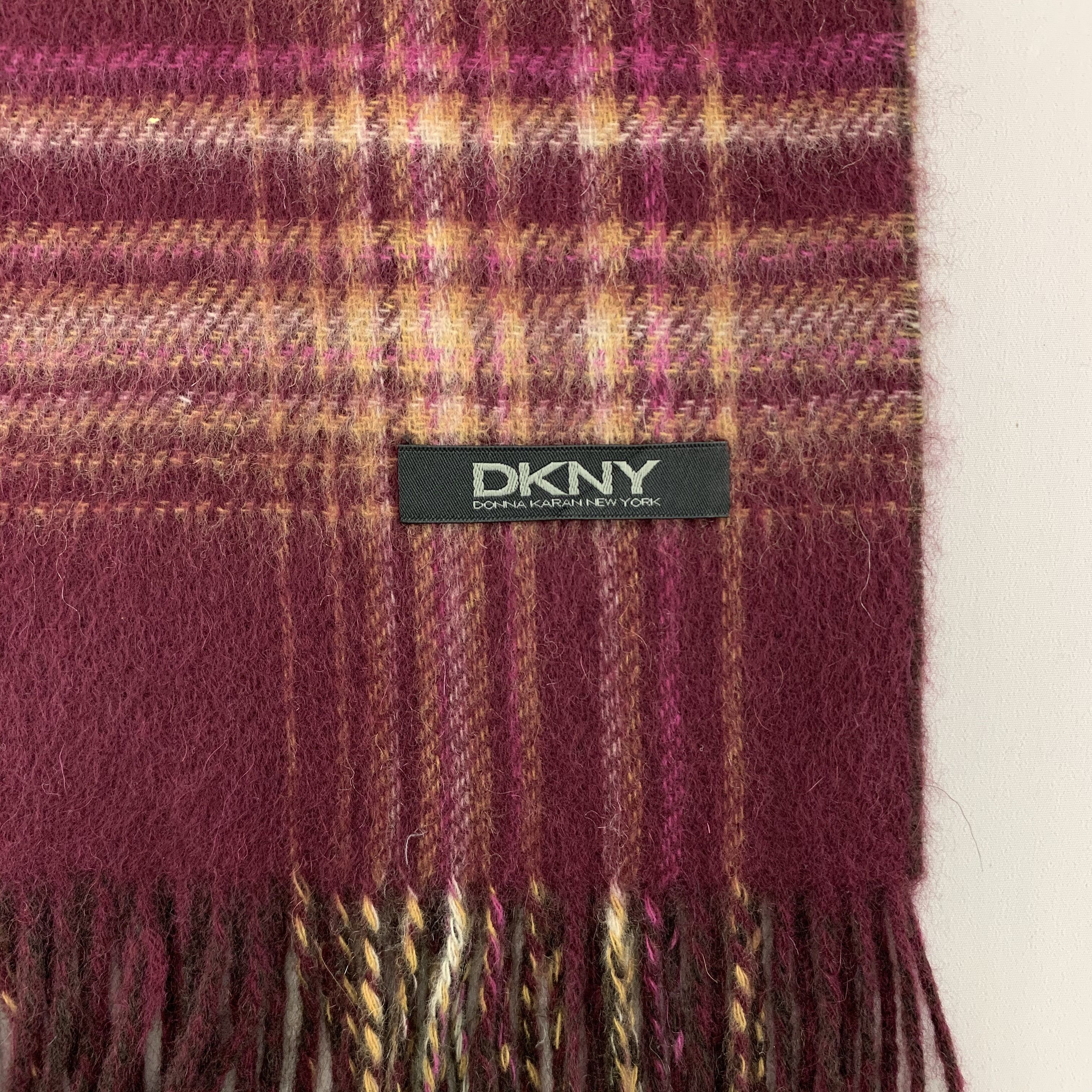 DKNY DKNY Scarf Wool Muffler Neck Wrap BL5035 Size ONE SIZE - 5 Thumbnail