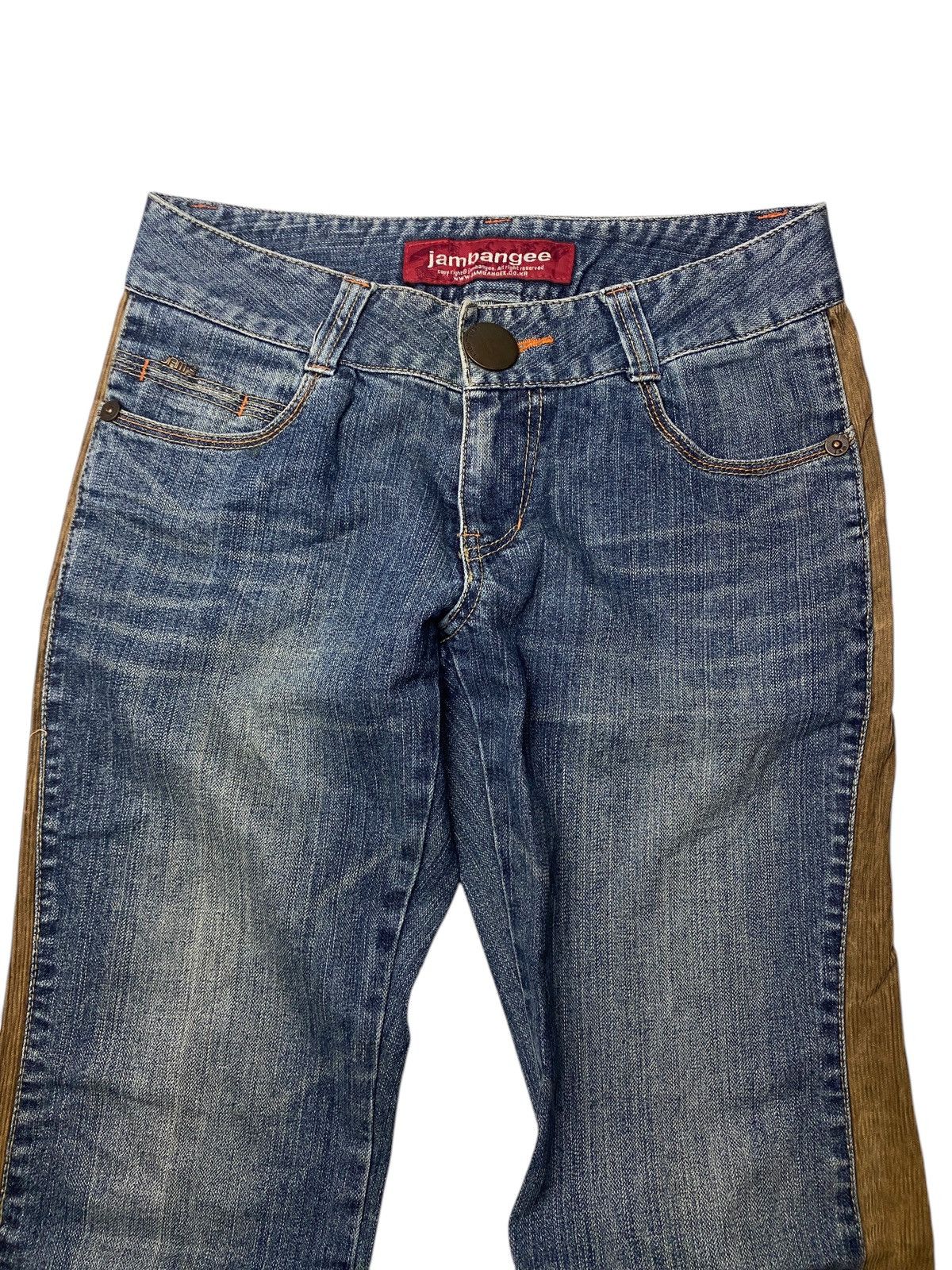 If Six Was Nine 2000's Jambagee Flared Bootcut Jeans Size US 27 - 3 Thumbnail