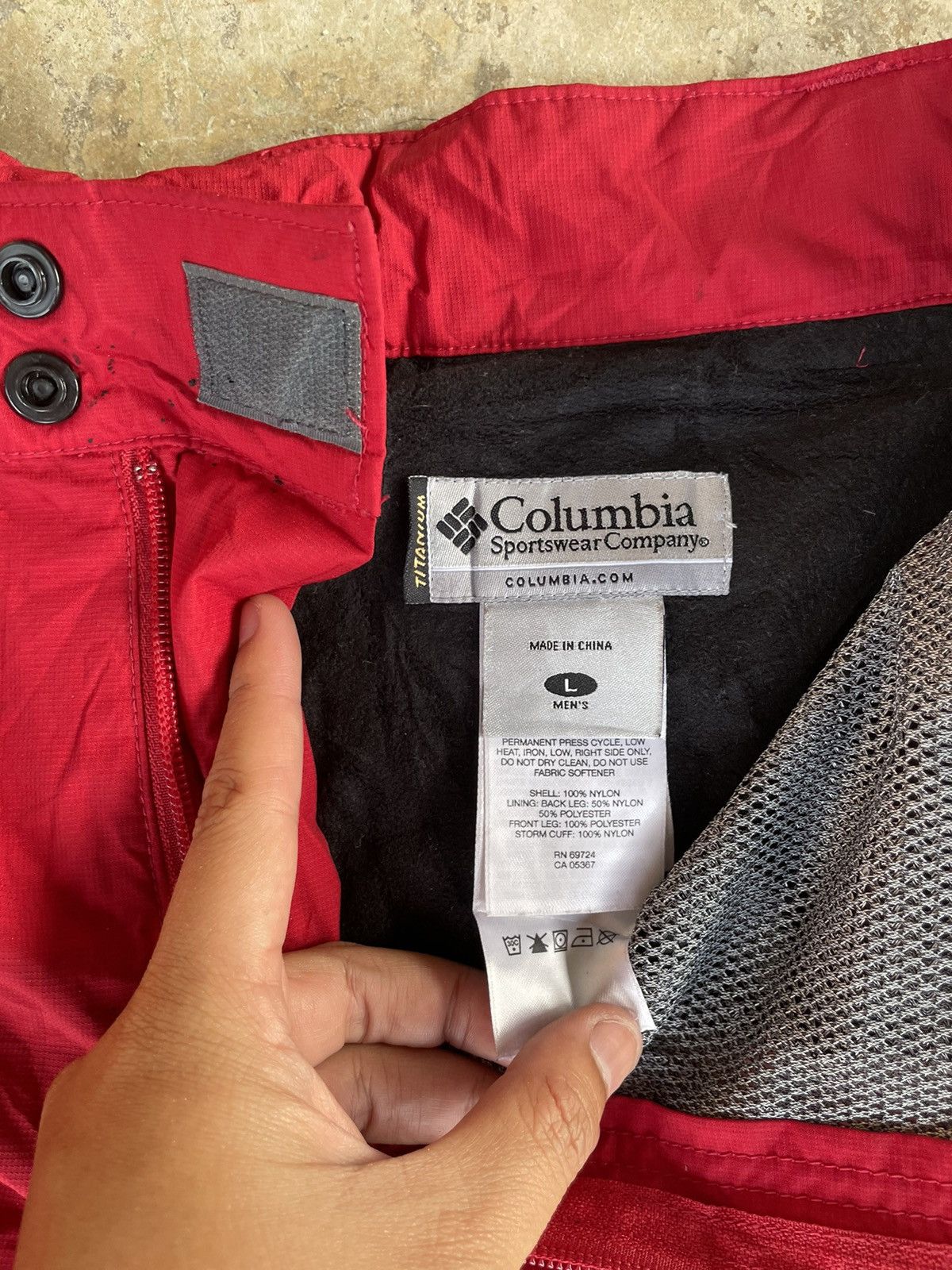 Columbia × Vintage Vintage Columbia Titanium Outdoor Ski Pants Waterproof sz L Size US 34 / EU 50 - 3 Thumbnail
