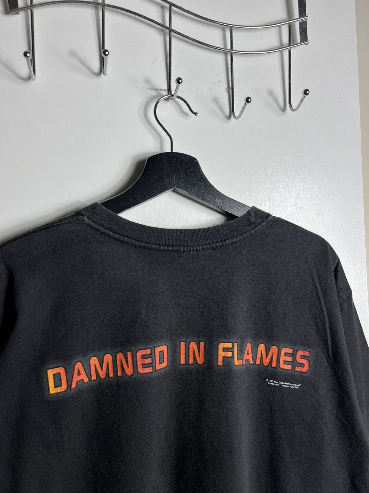 Band Tees × Vintage Vintage Fear Factory Damned In Flames Band Tee Size US L / EU 52-54 / 3 - 6 Thumbnail