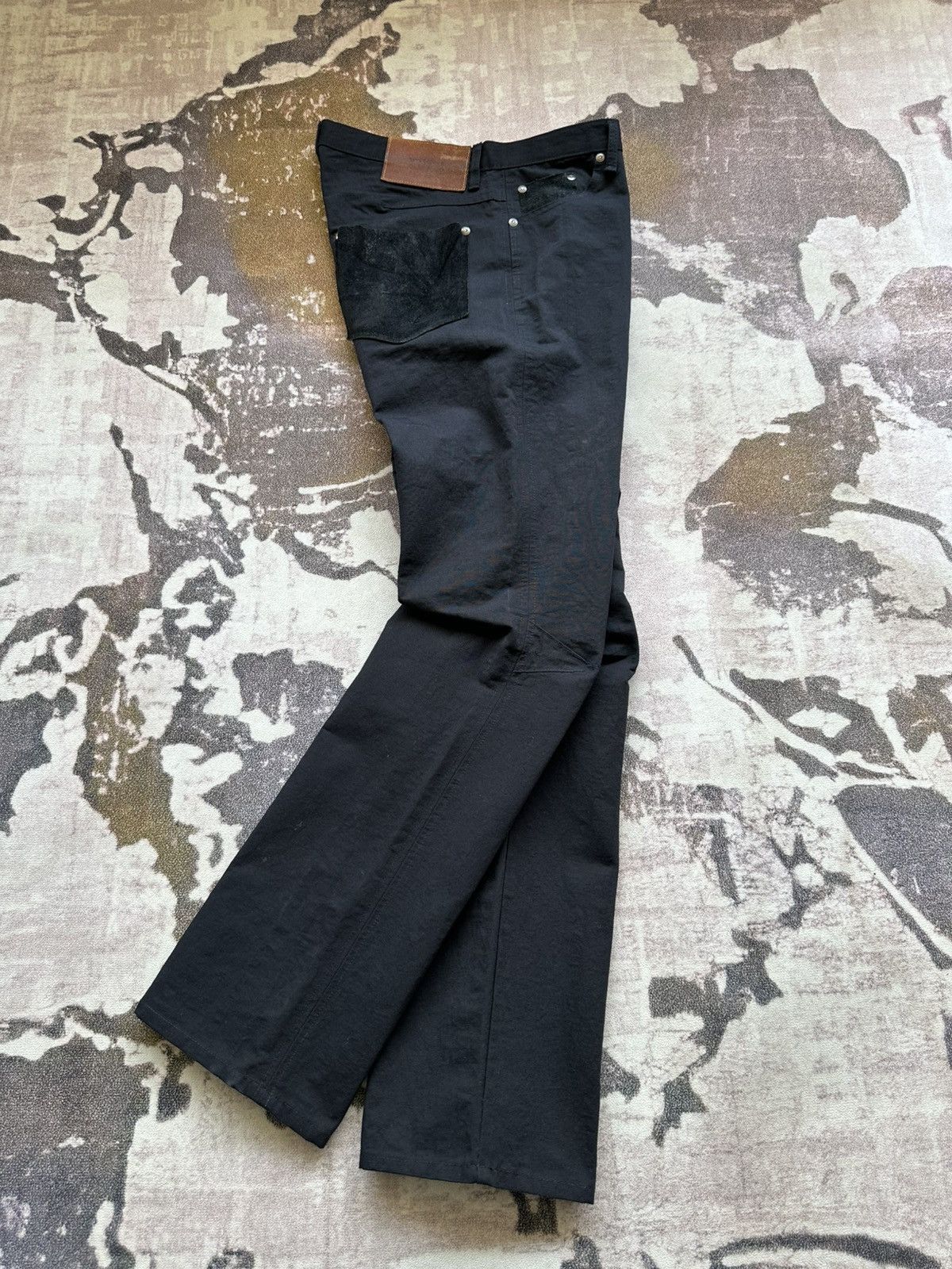 Japanese Brand Early 00’s Bark Tannage Japan canvas craftsmanship pants Size US 30 / EU 46 - 2 Thumbnail