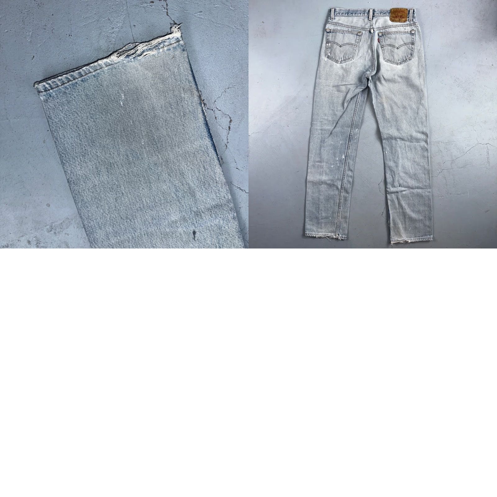 Levi's VINTAGE Levi's 501 Jeans Straight 34x36 Blue Light Wash USA 90s Mens Size US 34 / EU 50 - 11 Thumbnail