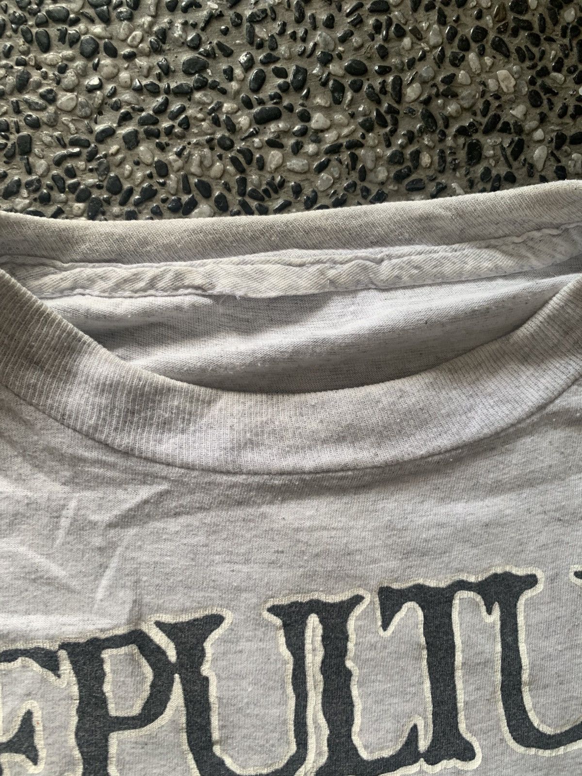 Band Tees Vintage 90s Sepultura Chaos A.D Heavy Metal Band T shirt Size US XL / EU 56 / 4 - 8 Thumbnail