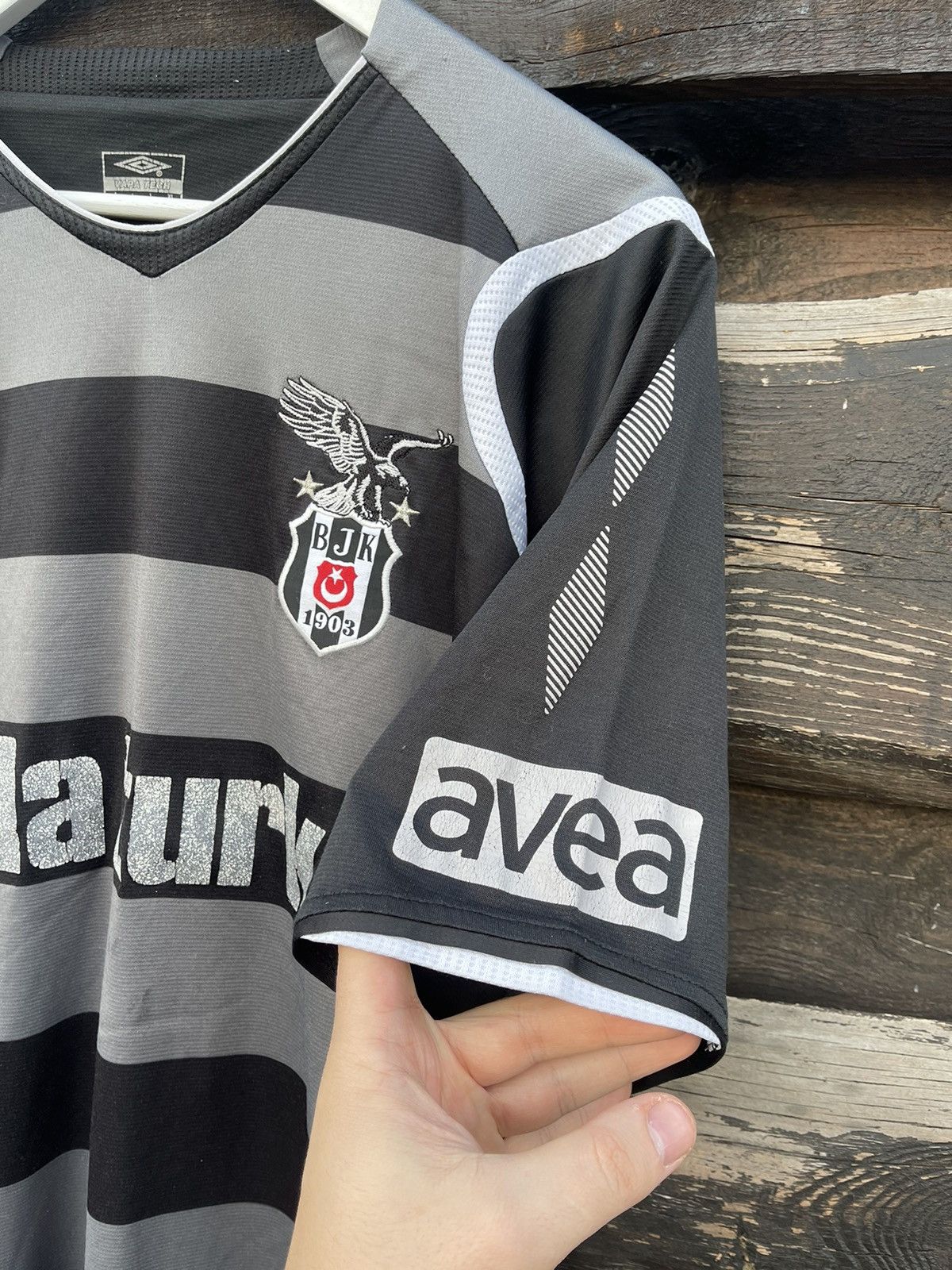 Umbro × Vintage Umbro Besiktas #58 Ugur vintage soccer jersey Size US XL / EU 56 / 4 - 3 Thumbnail
