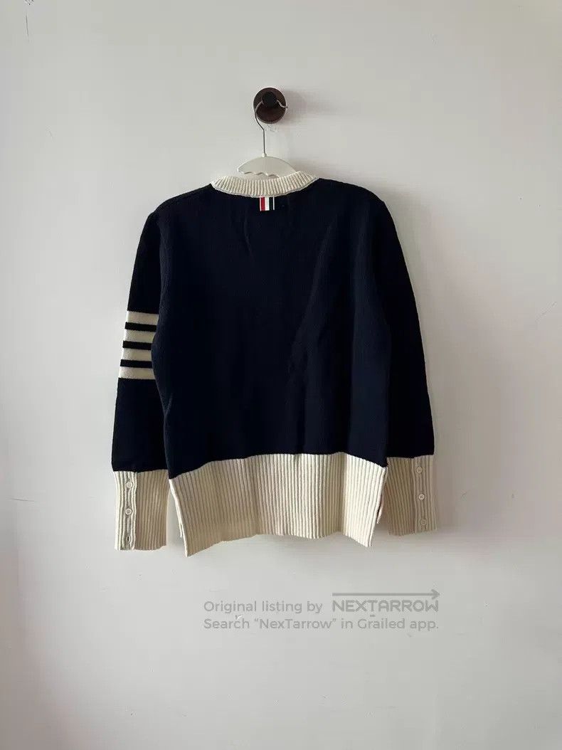 Thom Browne Thom Browne Color block wool cardigan jacket Size XS / US 0-2 / IT 36-38 - 2 Thumbnail