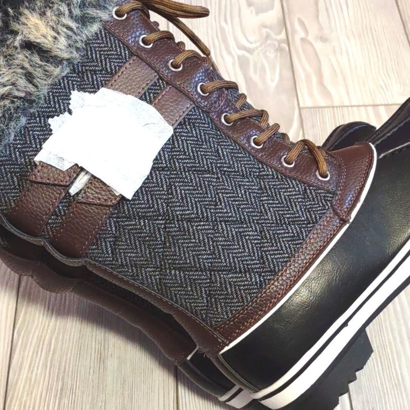 Other (B-1330) Womens Snow Boots Fuzzy Fur Warm Waterproof Size 5 Size US 5 / IT 35 - 5 Thumbnail